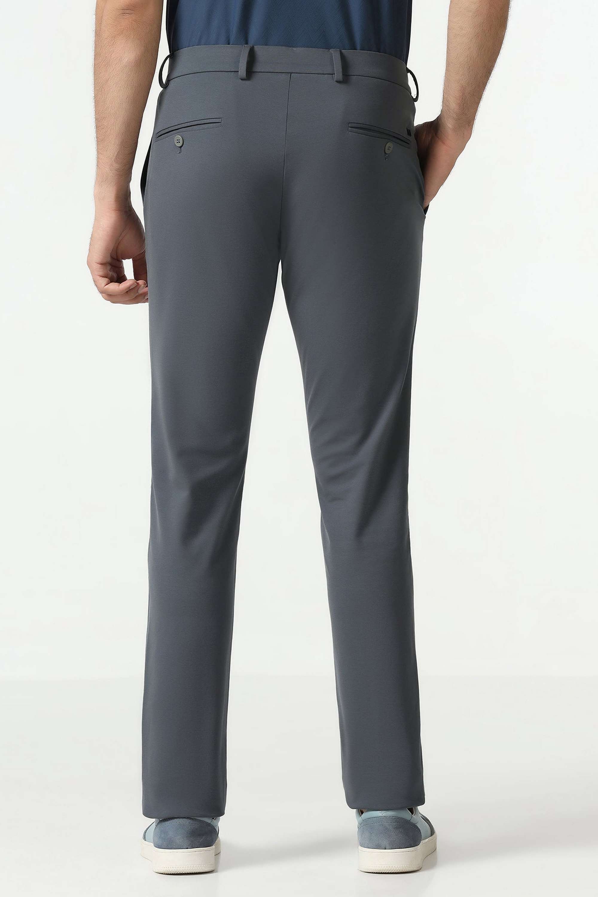 Solid-Cotton-Blend-Super-Slim-Fit-Men-s-Trousers