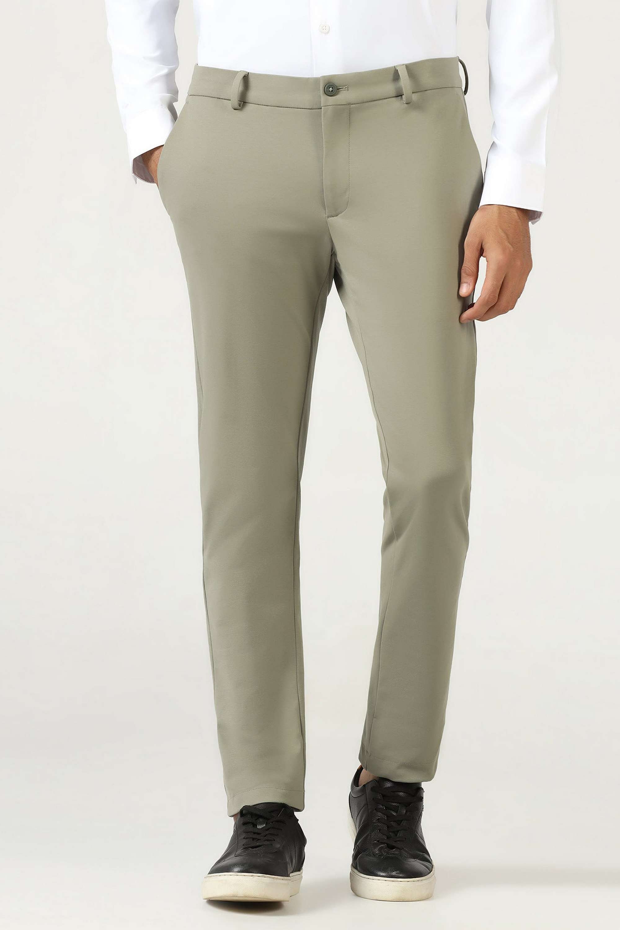 Solid-Cotton-Blend-Super-Slim-Fit-Men-s-Formal-Trousers