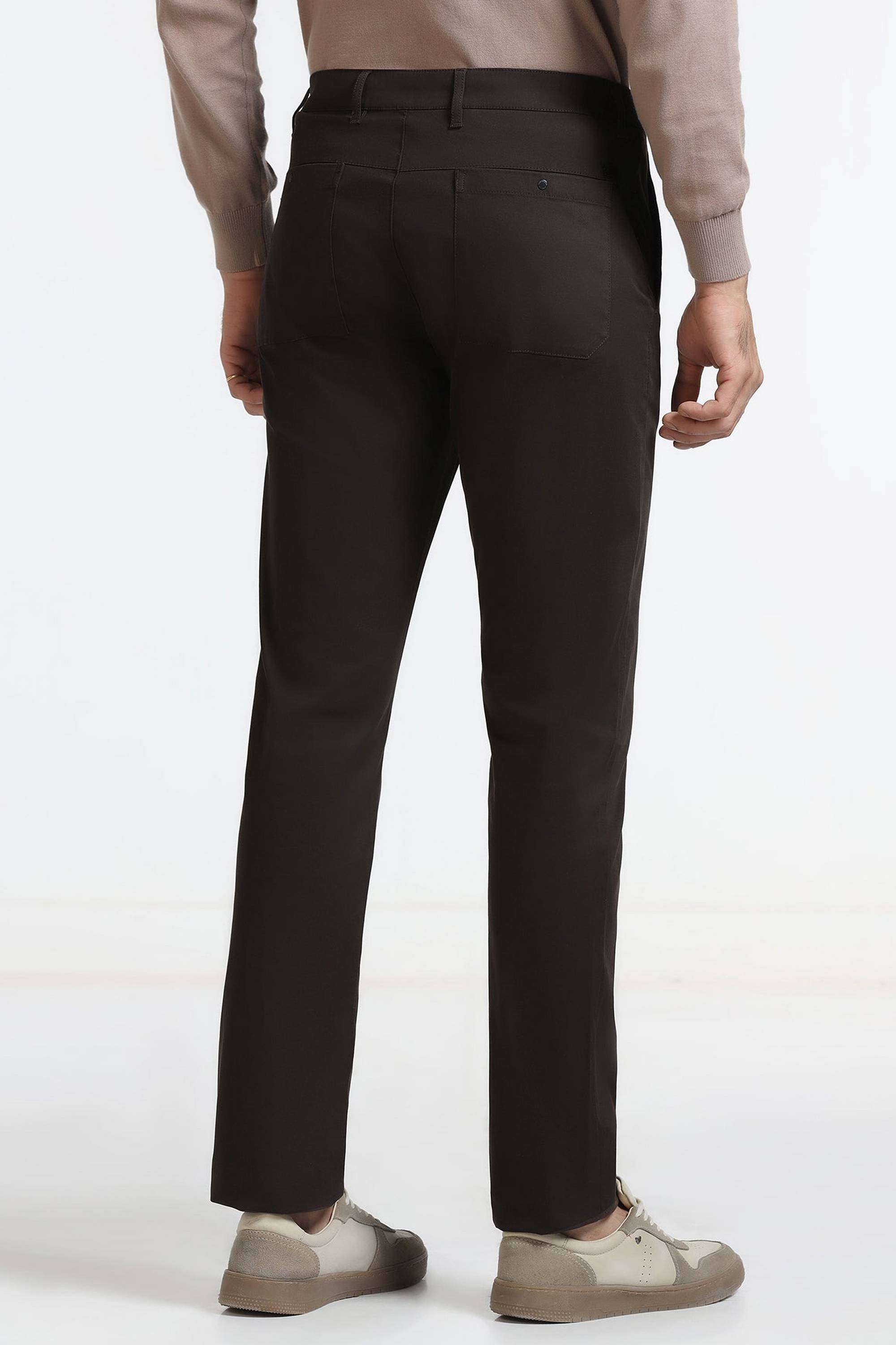 Dobby-Cotton-Blend-Slim-Fit-Men-s-Trousers