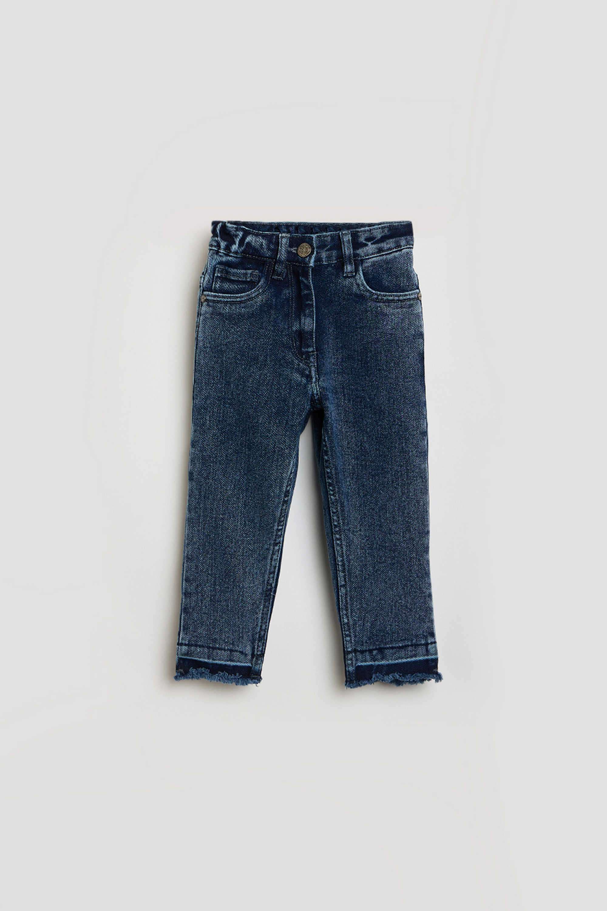 Solid-Cotton-Straight-Fit-Girl-s-Jeans