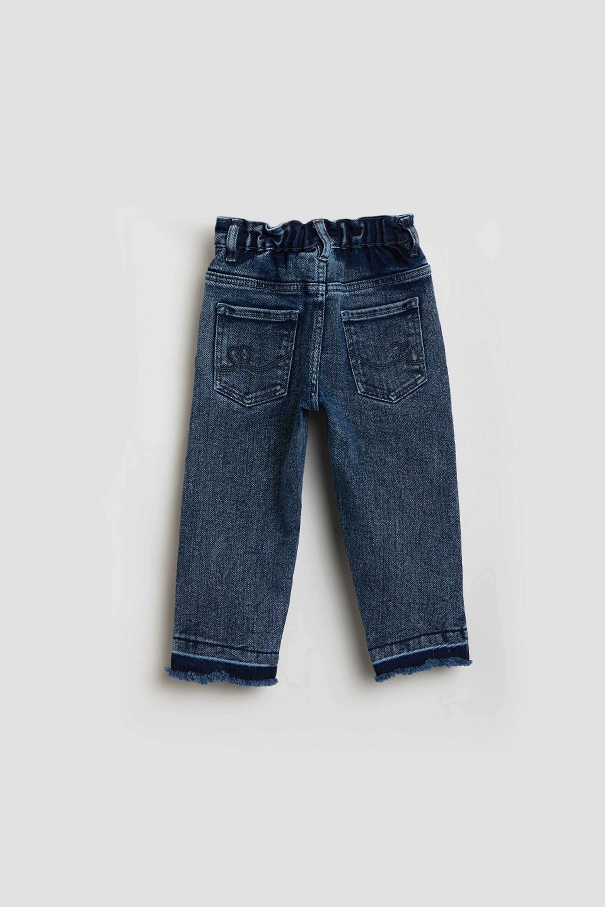 Solid-Cotton-Straight-Fit-Girl-s-Jeans