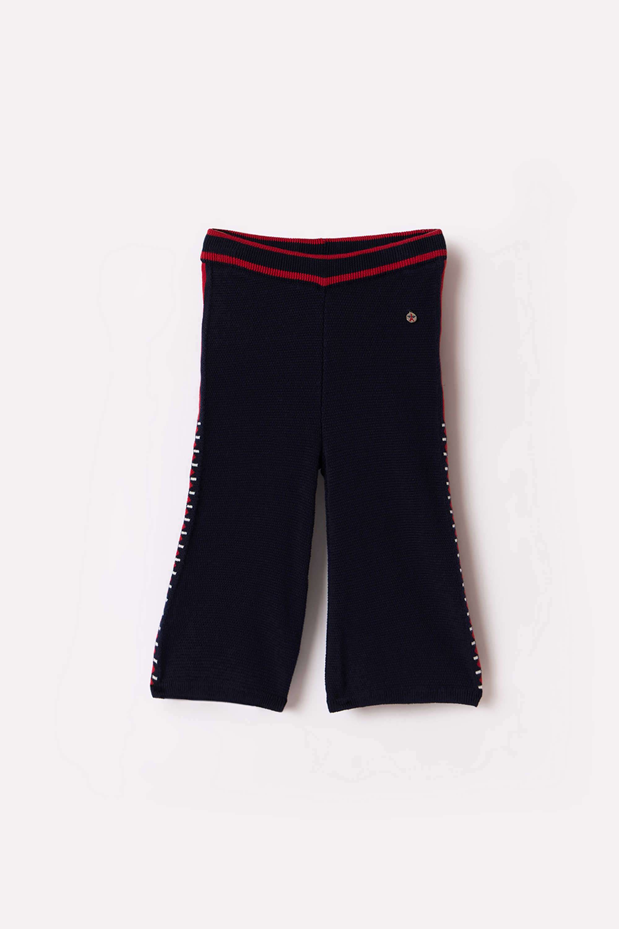 Solid-Cotton-Regular-Fit-Girl-s-Pants