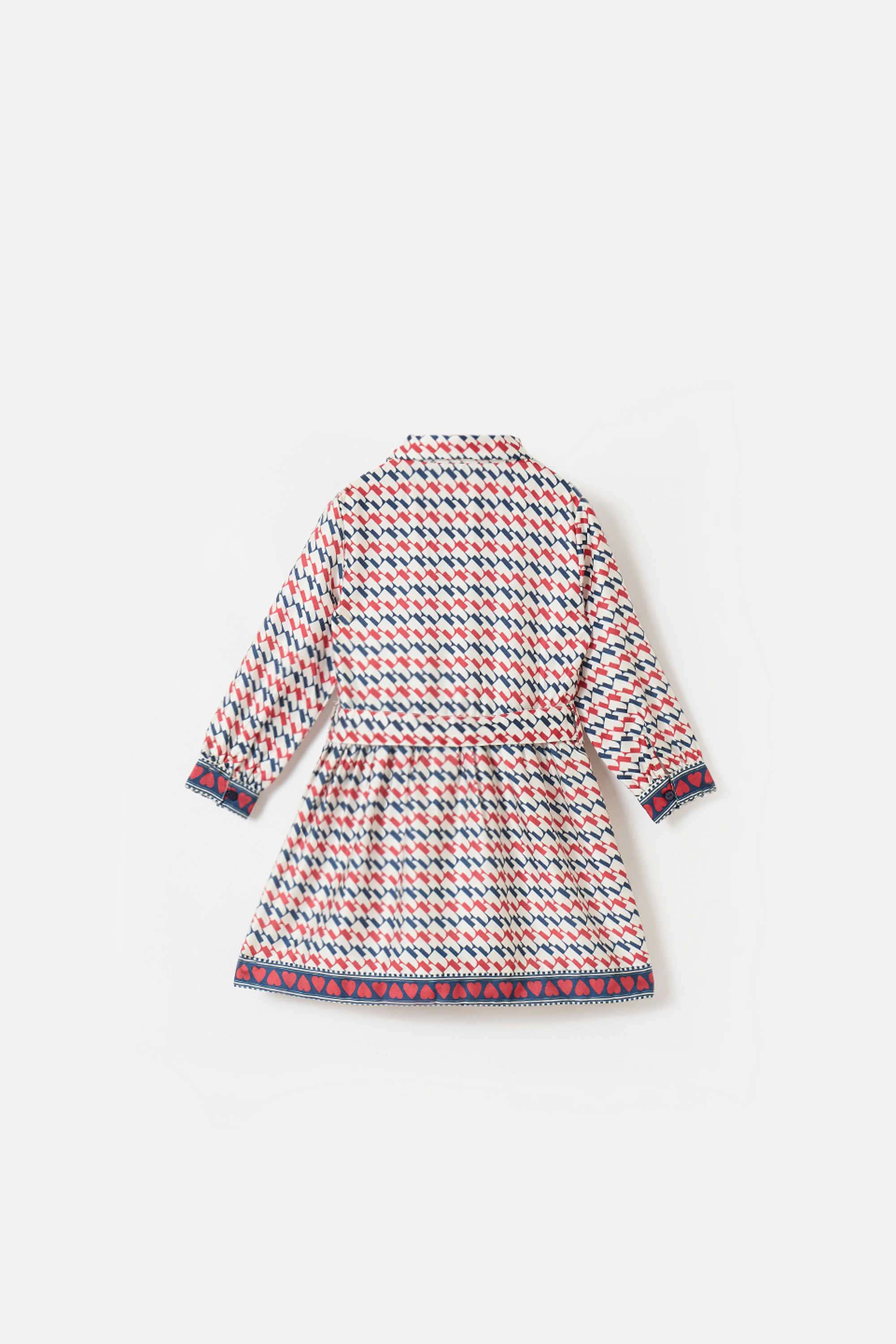 Printed-Cotton-Collared-Girl-s-Casual-Wear-Dress