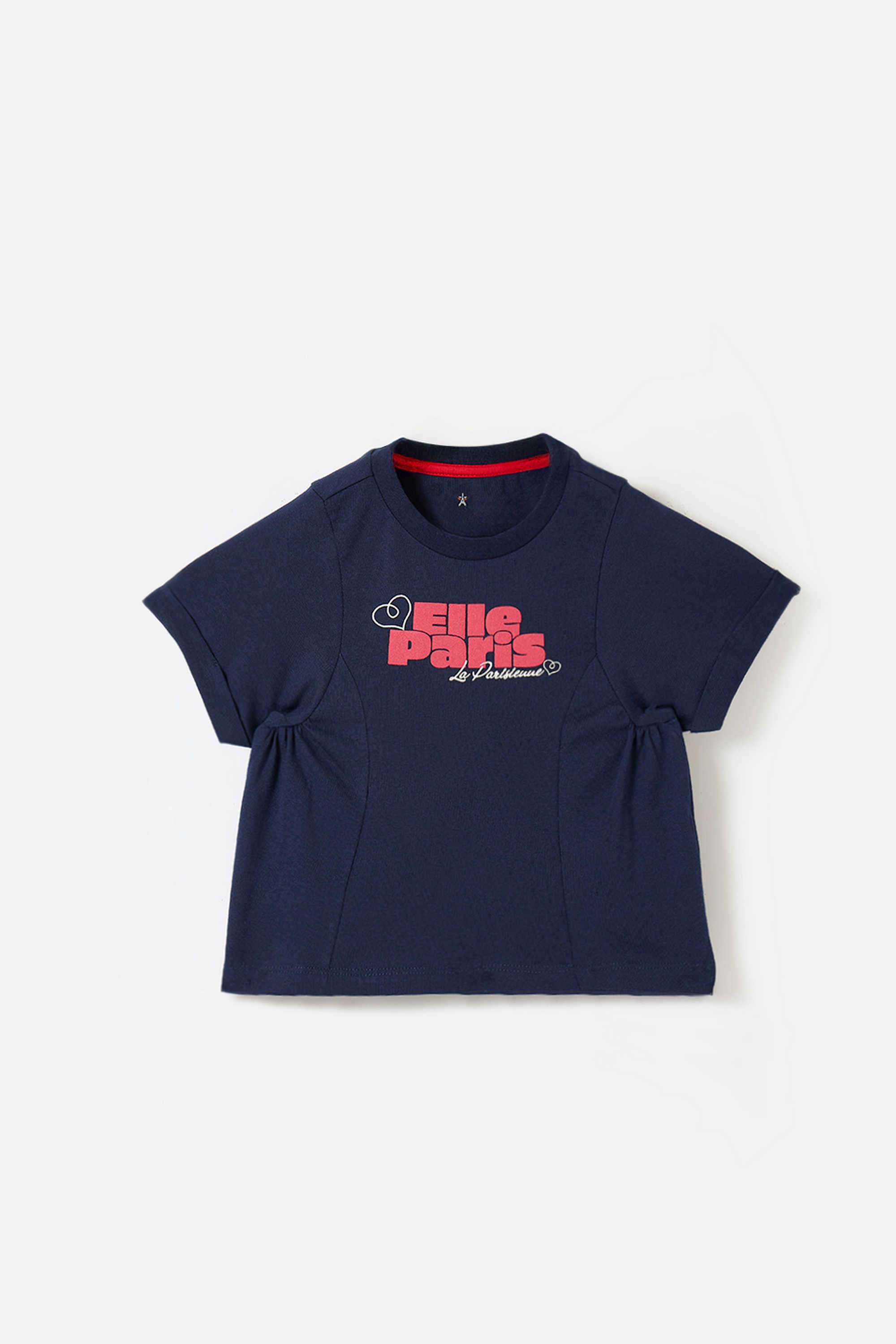 Graphic-Print-Cotton-Round-Neck-Girl-s-T-Shirt