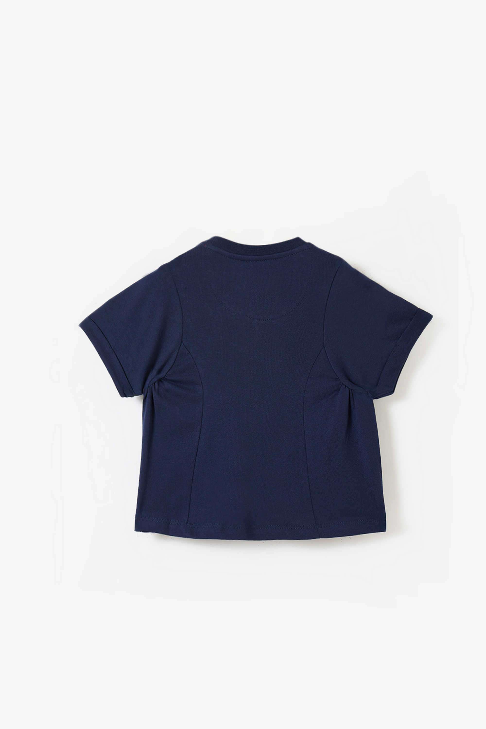 Graphic-Print-Cotton-Round-Neck-Girl-s-T-Shirt