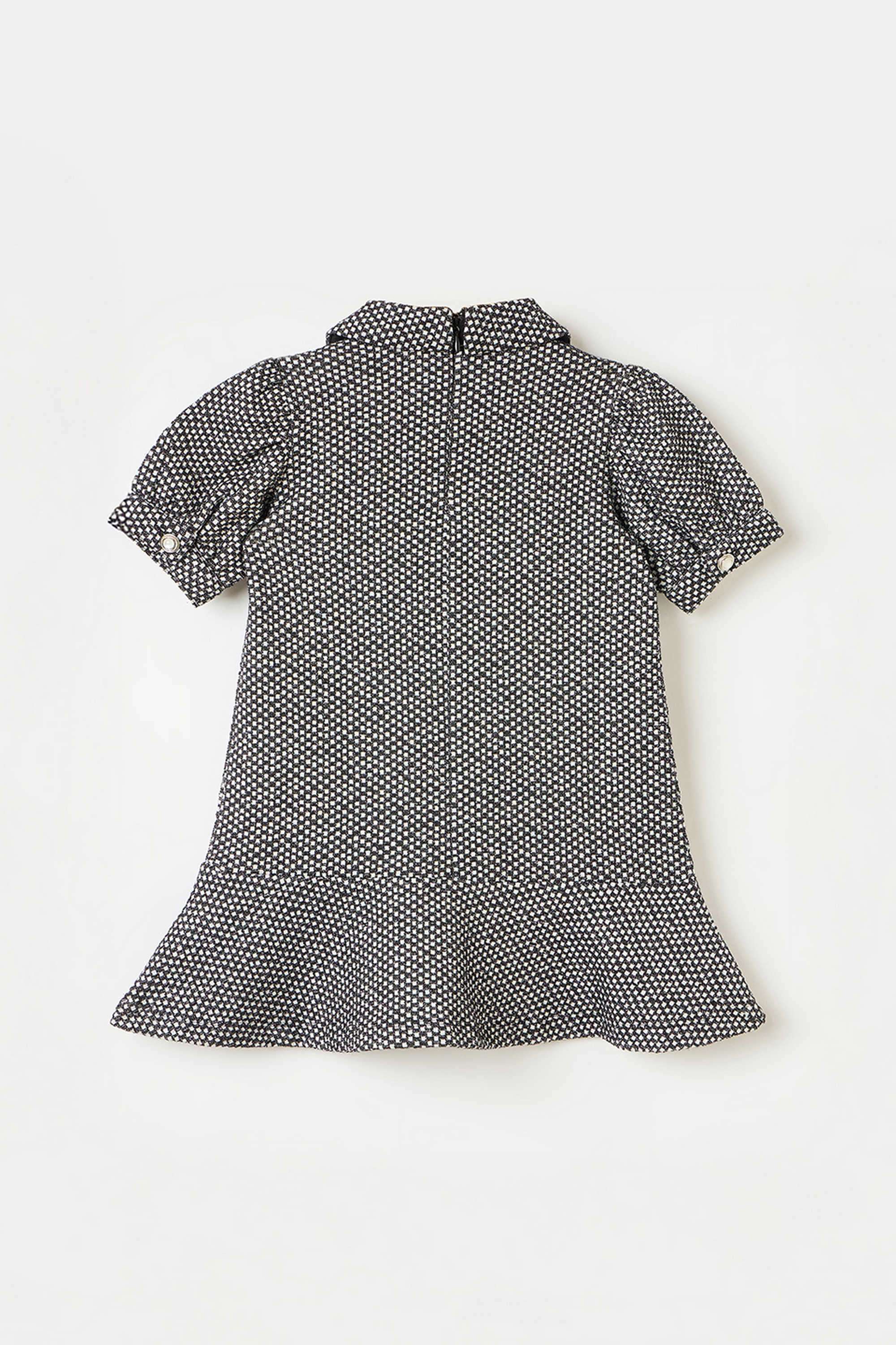 Solid-Cotton-Collared-Girl-s-Casual-Wear-Dress