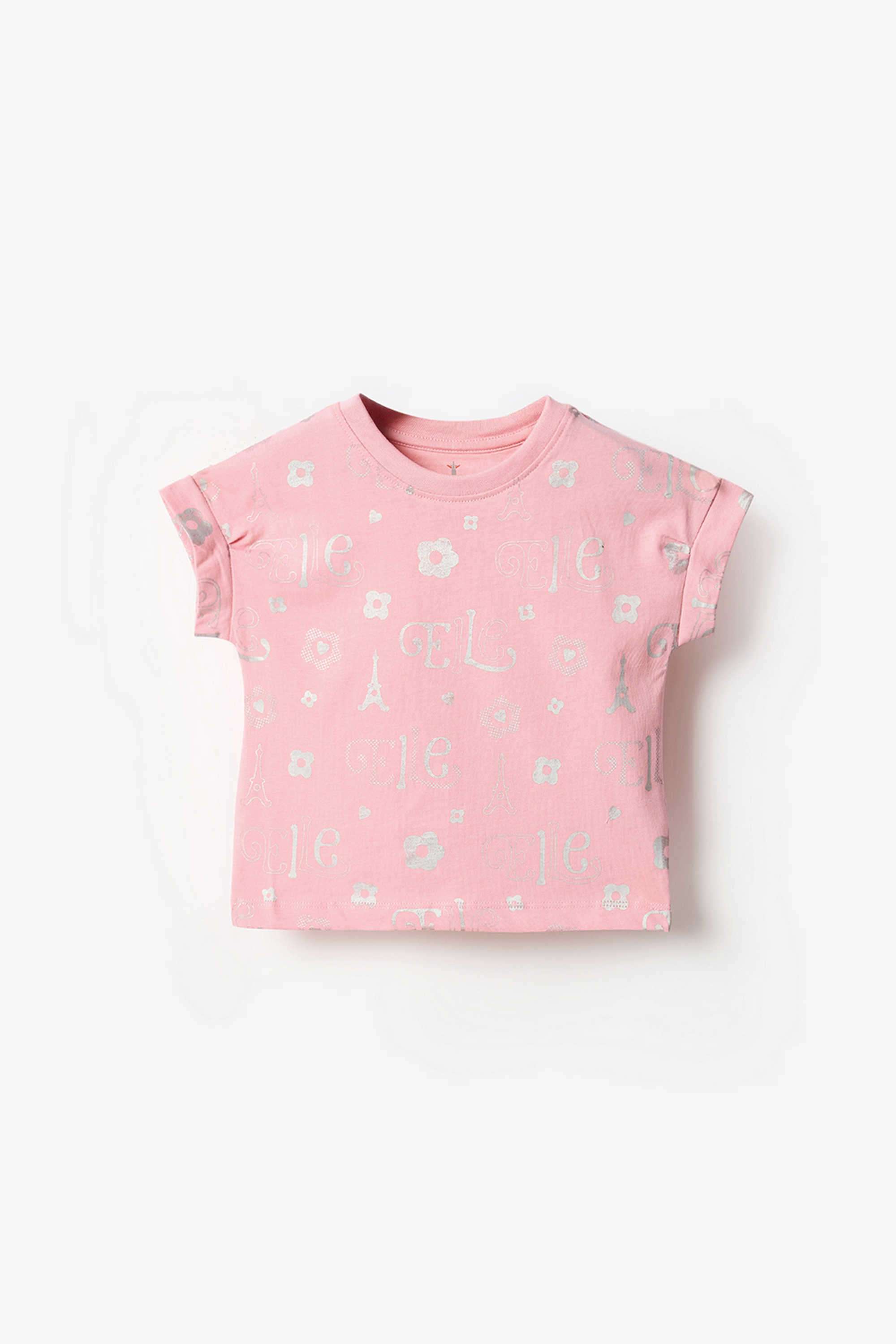 Printed-Cotton-Round-Neck-Girl-s-T-Shirt