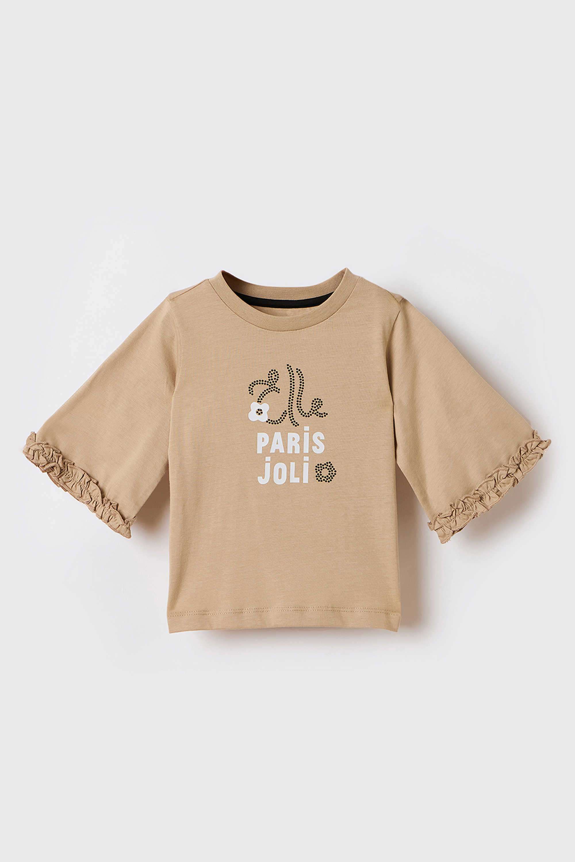 Graphic-Print-Cotton-Round-Neck-Girl-s-T-Shirt