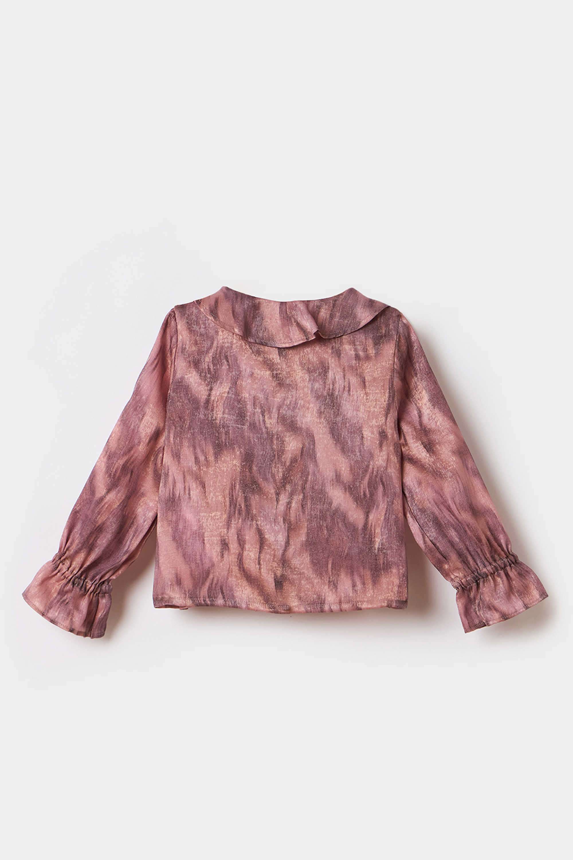 Printed-Cotton-Round-Neck-Girl-s-Top