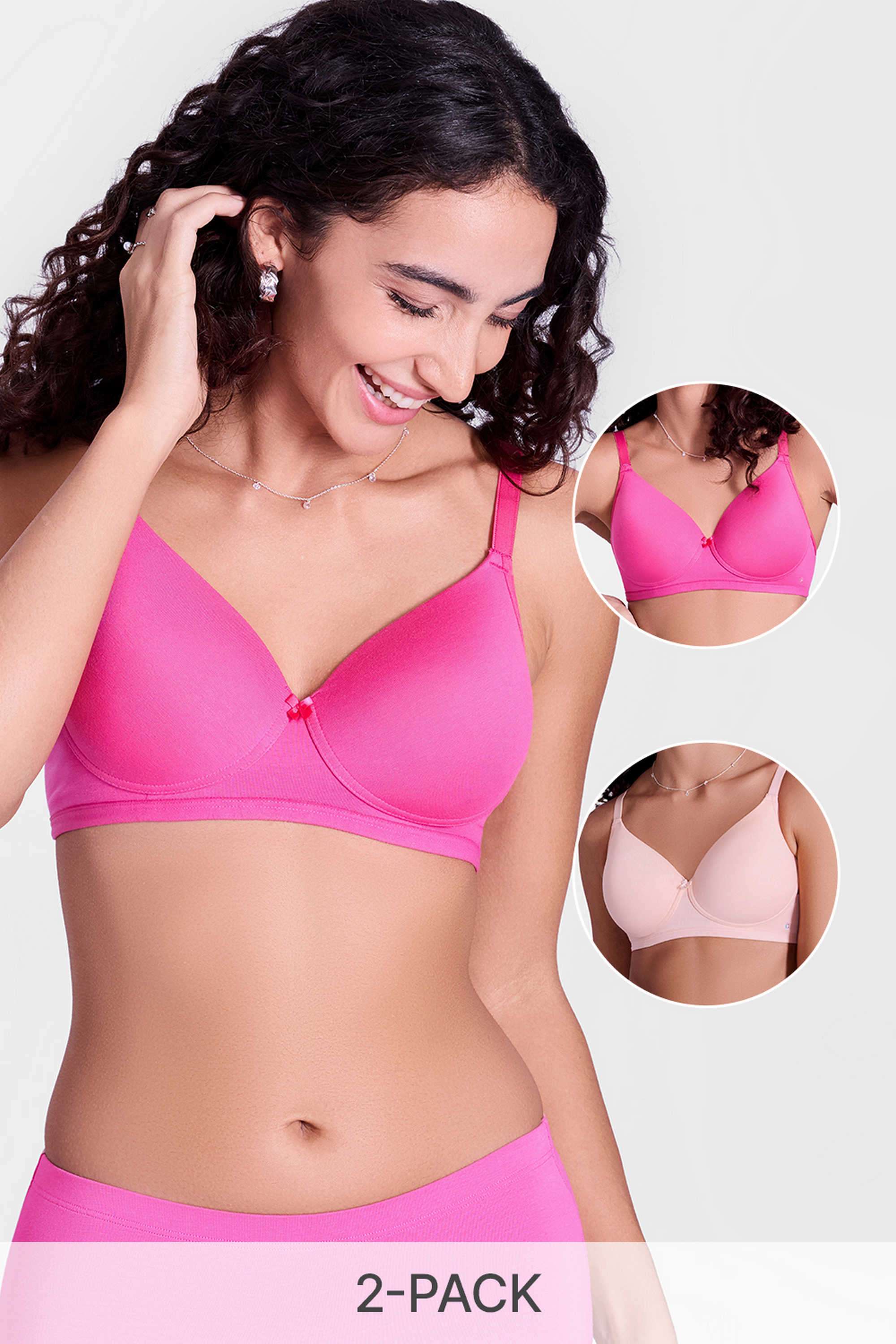 Non-Wired-Regular-Medium-Padded-Bra-Women-s-Bra