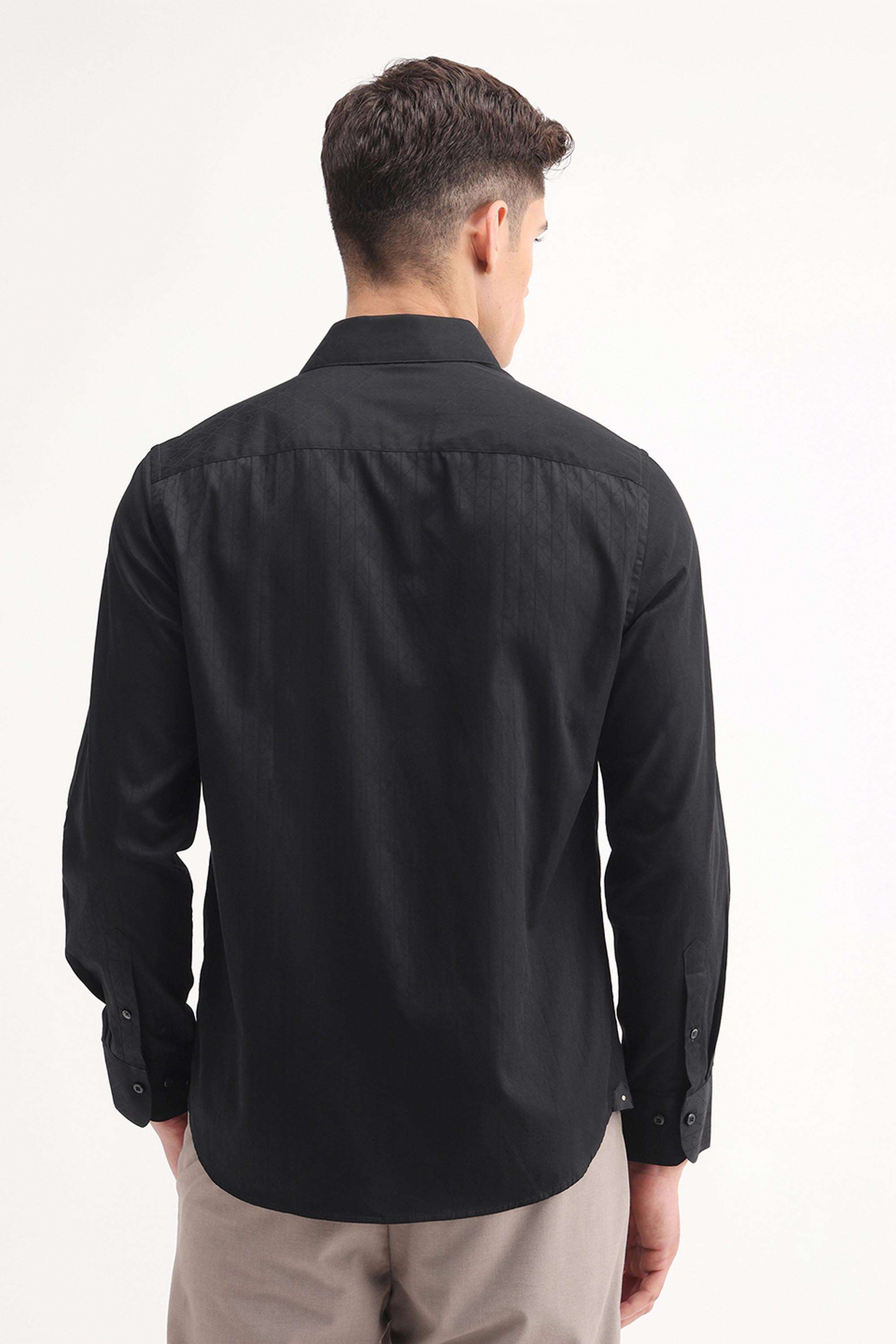Solid-Cotton-Regular-Fit-Men-Formal-Wear-Shirt