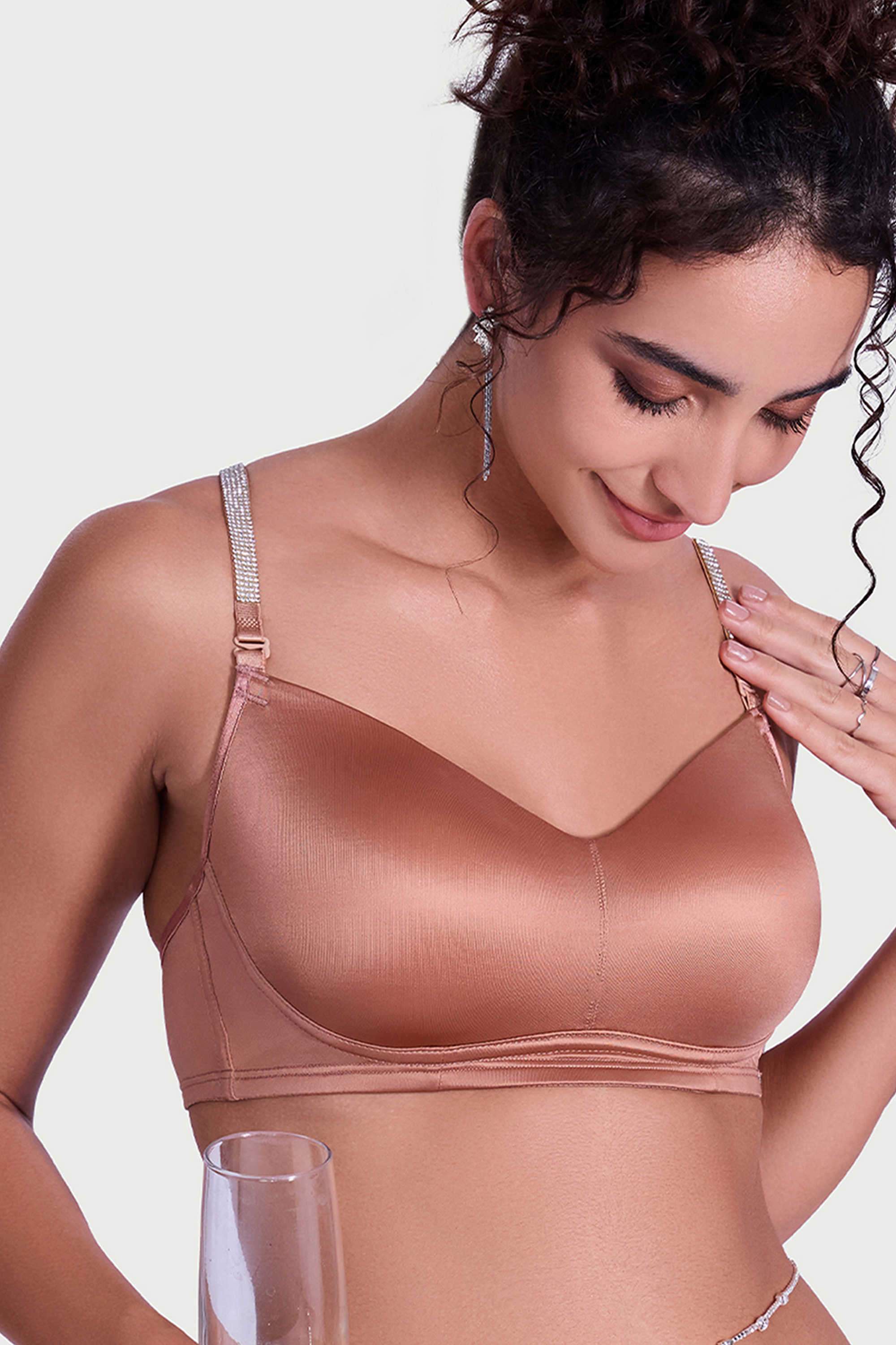 Non-Wired-Removable-Medium-Padded-Bra-Women-s-Bra