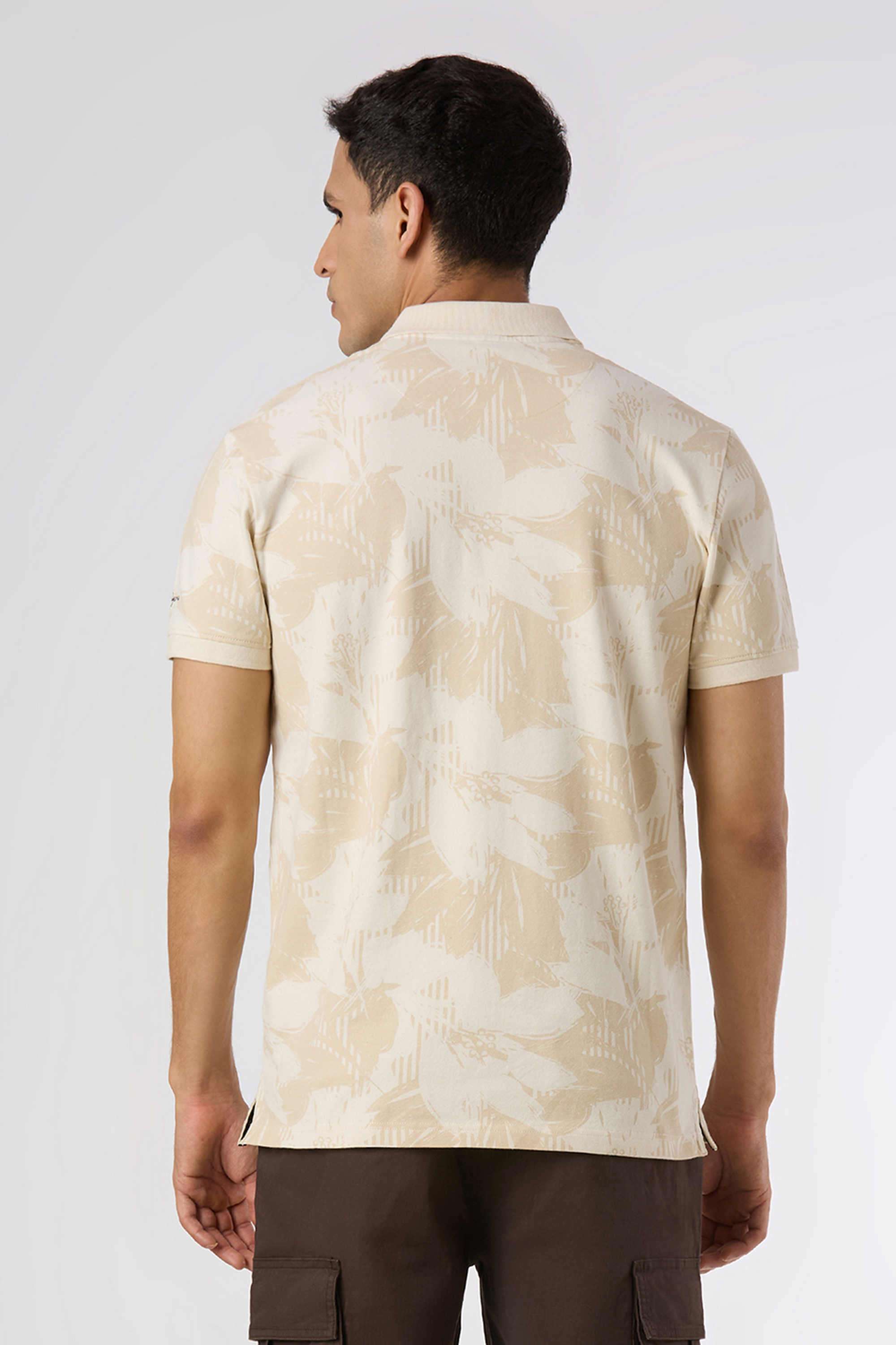 Printed-Blended-Fabric-Regular-Fit-Men-Polo-T-Shirt