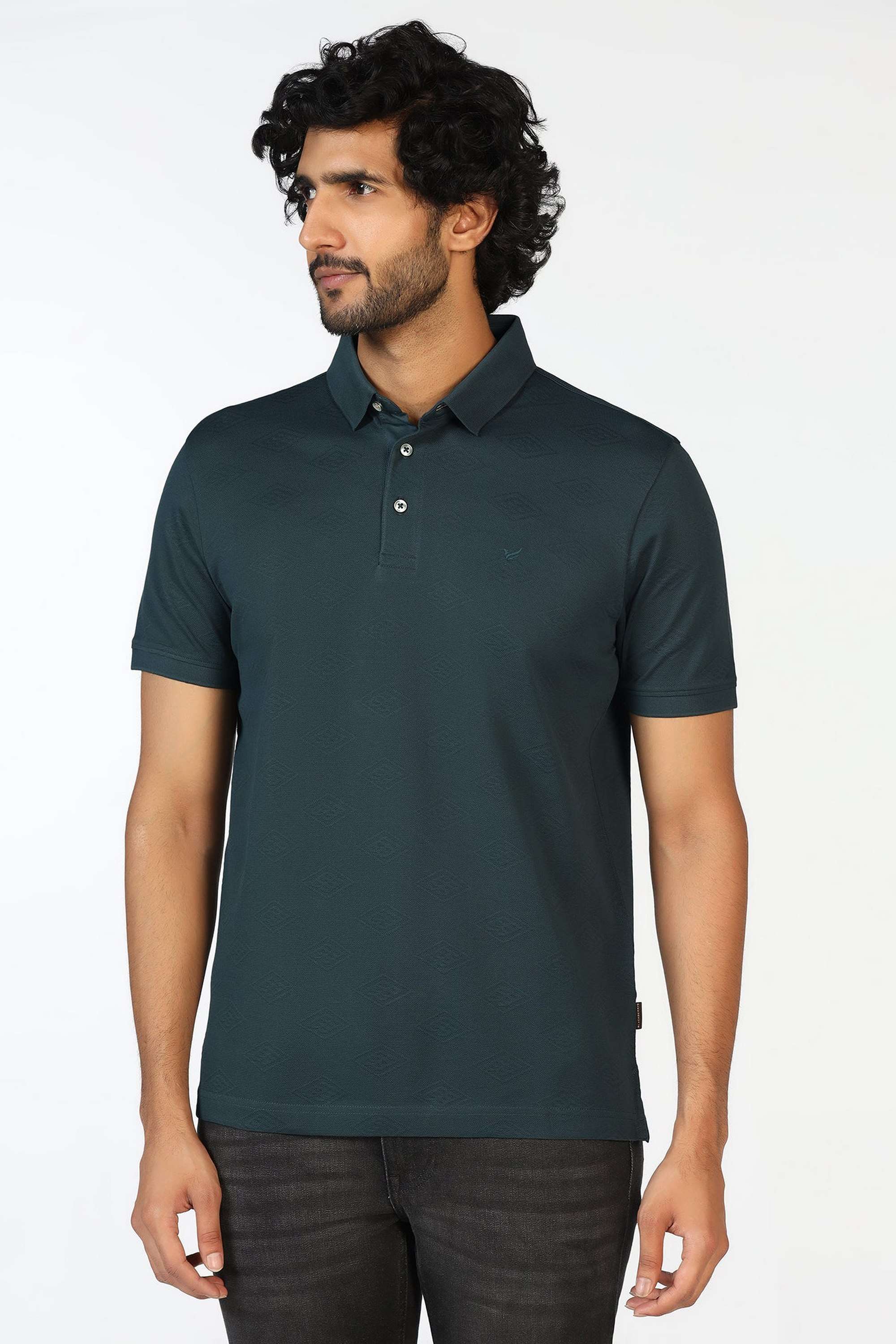 Solid-Cotton-Slim-Fit-Men-s-T-Shirt