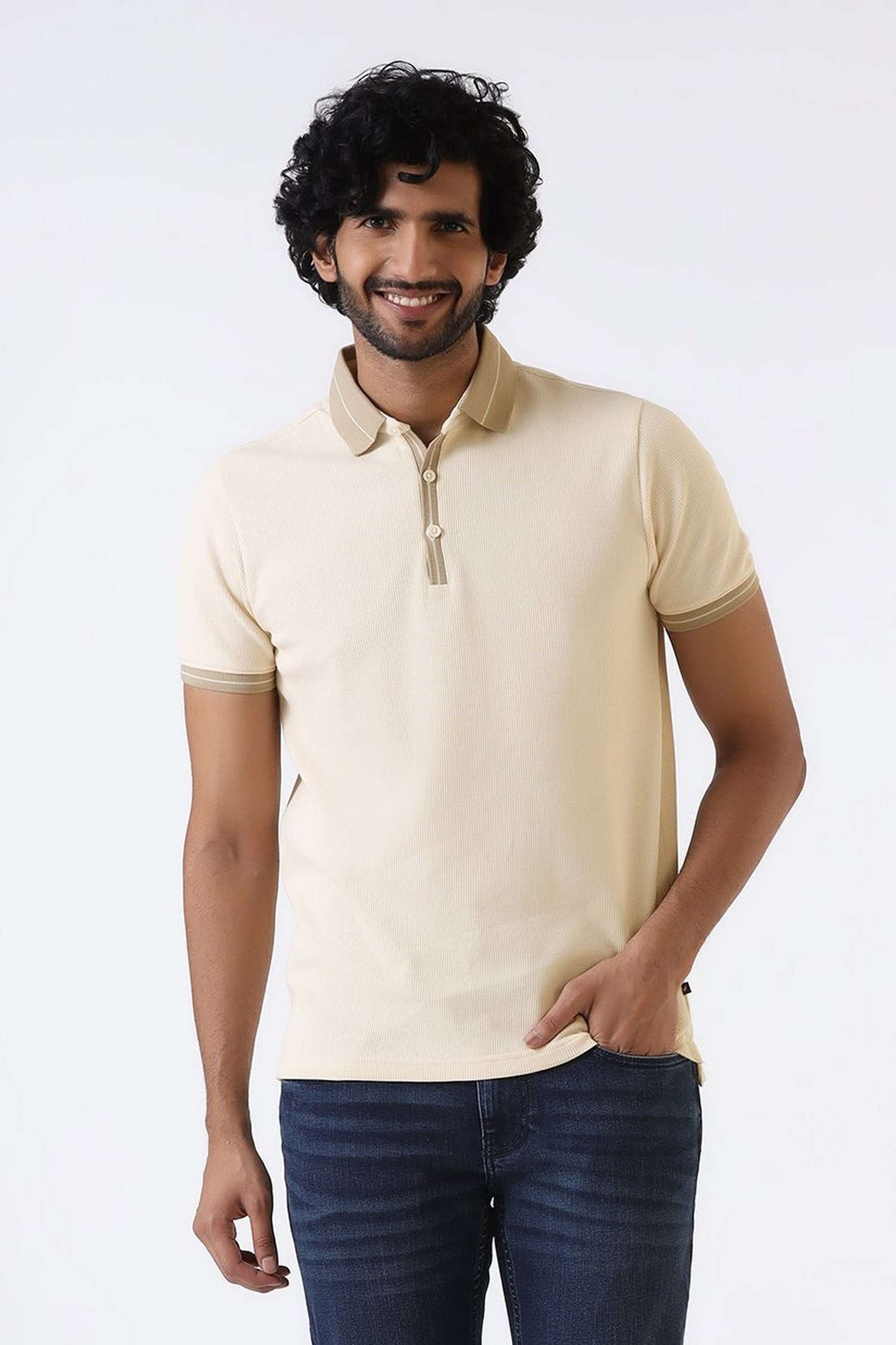 Solid-Cotton-Slim-Fit-Men-s-T-Shirt