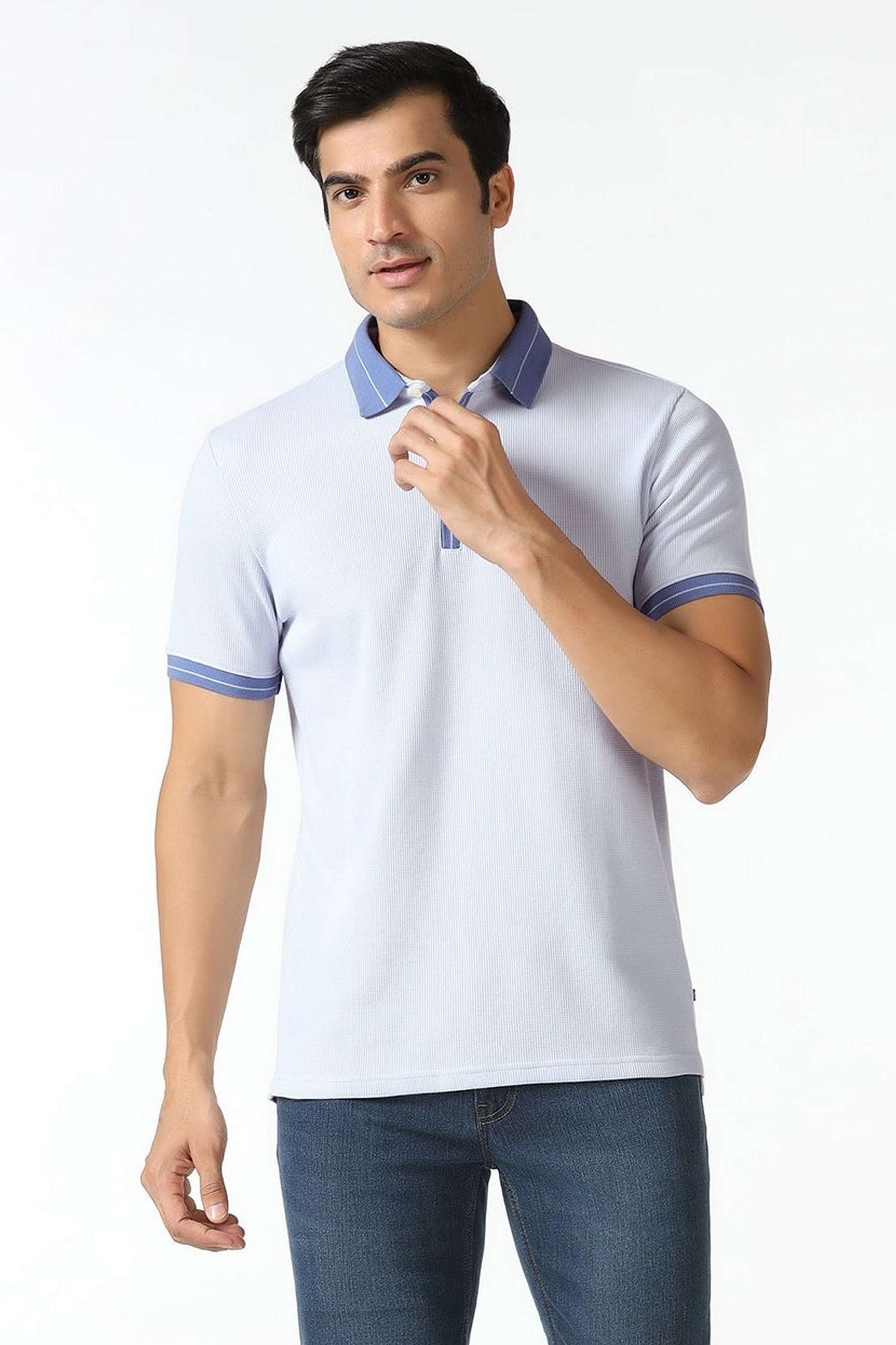Solid-Cotton-Slim-Fit-Men-s-T-Shirt