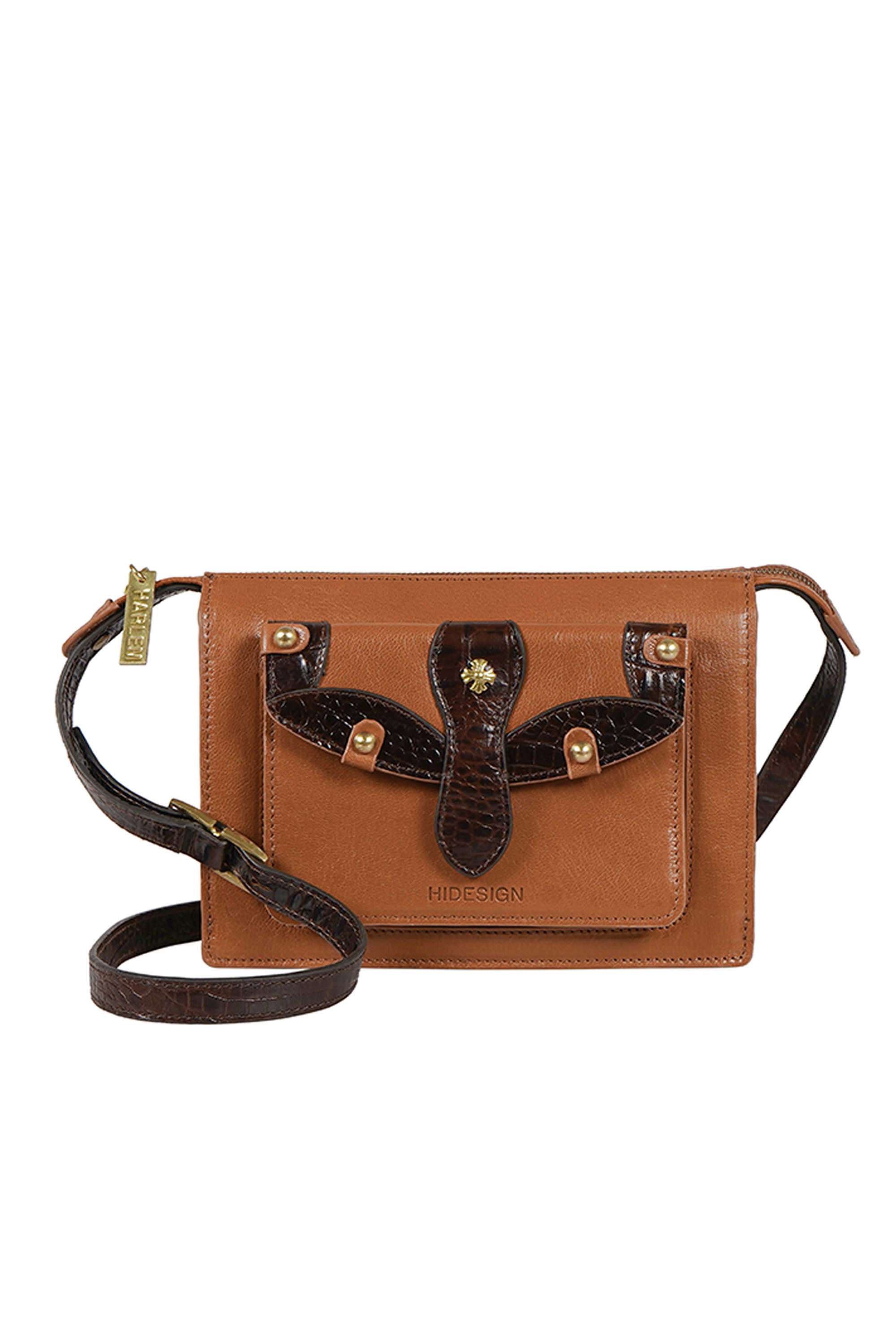 Harlem-Pure-Leather-Zipper-Closure-Women-s-Sling-Bag