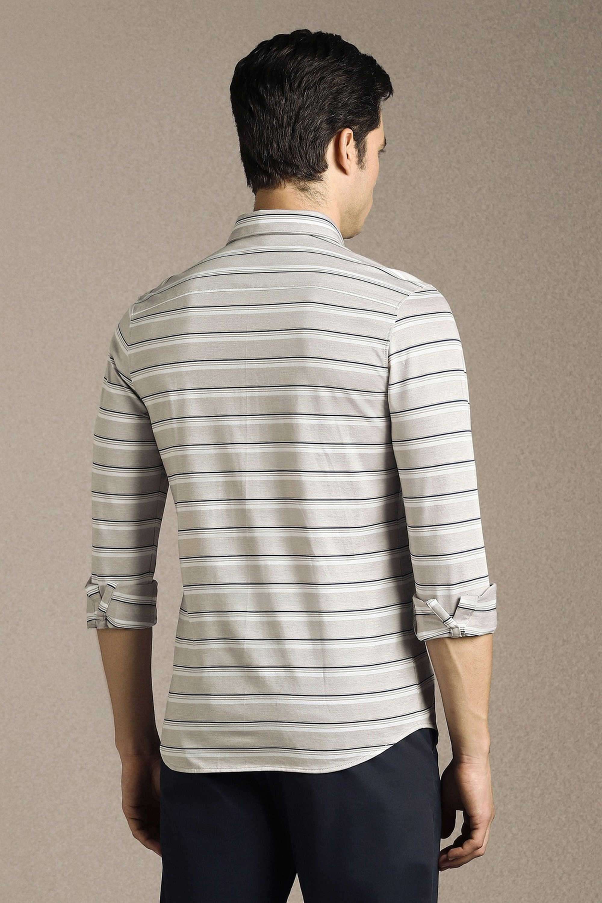 Stripes-Cotton-Slim-Fit-Men-Casual-Wear-Shirt