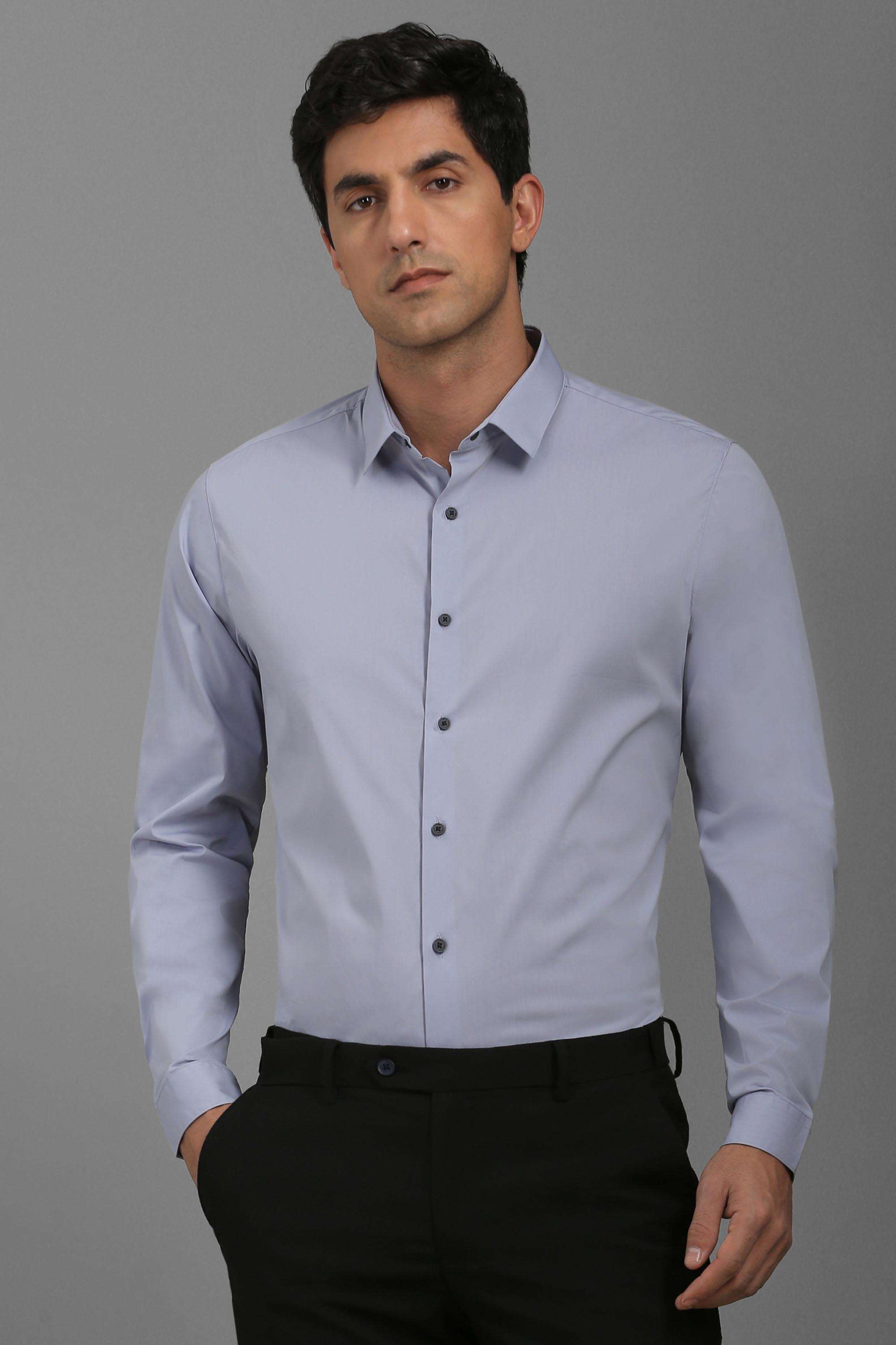 Solid-Cotton-Blend-Super-Slim-Fit-Men-Formal-Shirt