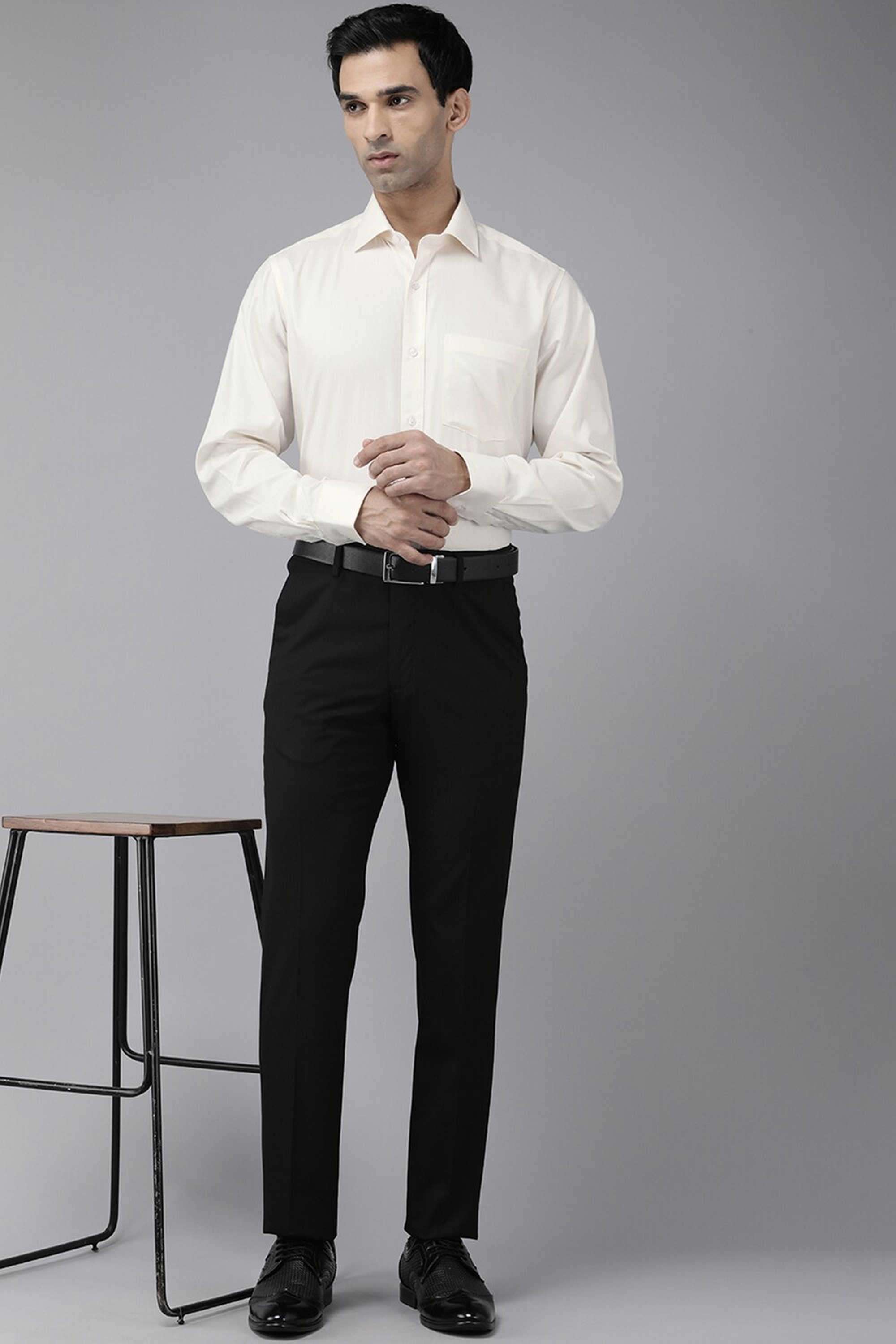 Textured-Cotton-Regular-Fit-Men-s-Formal-Shirt
