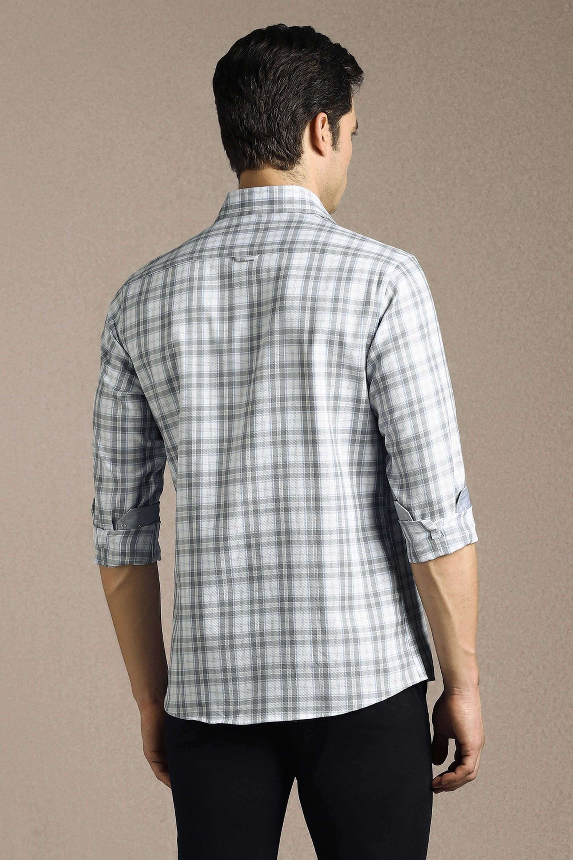 Checks-Cotton-Slim-Fit-Men-Casual-Wear-Shirt