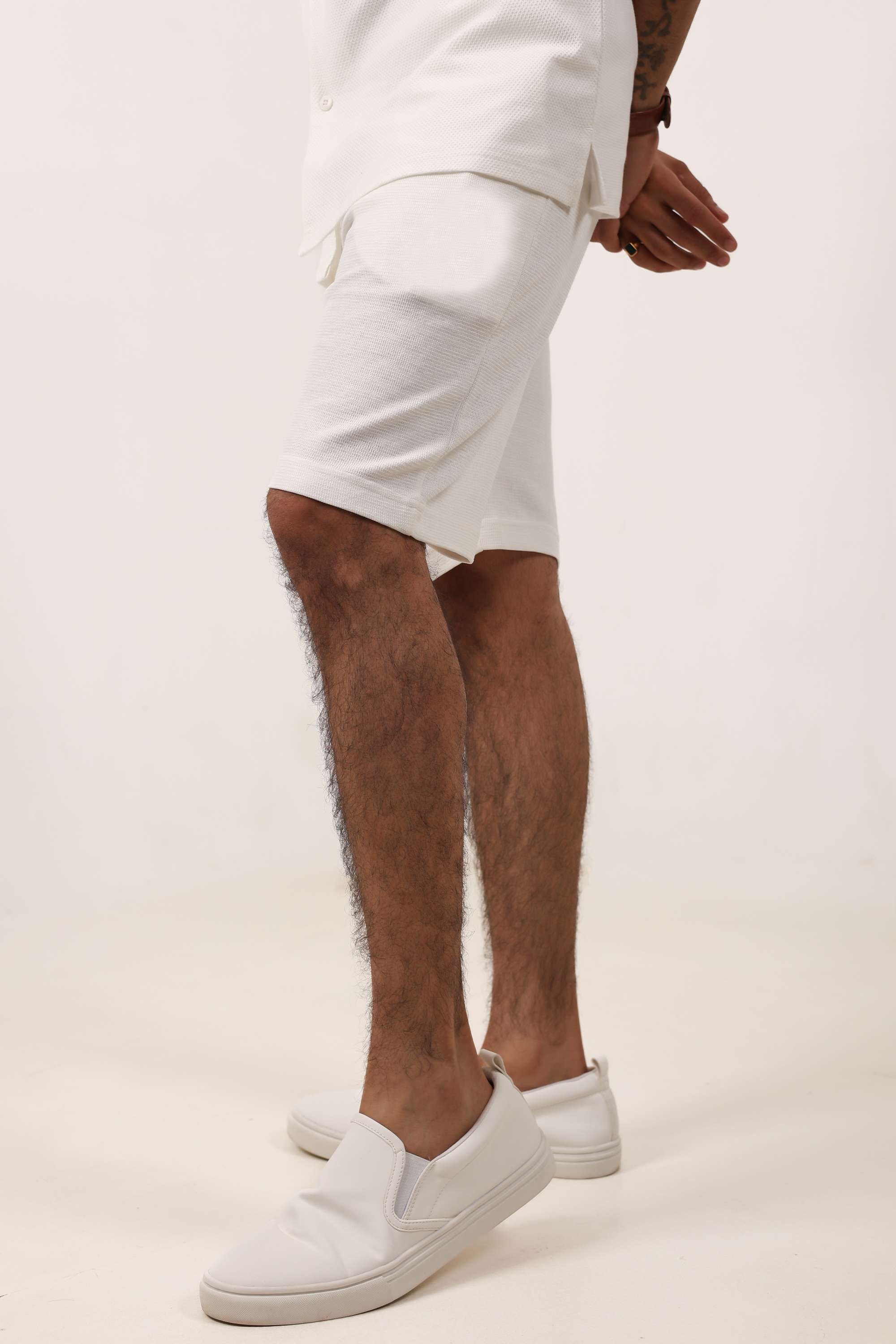 Regular-Fit-Blended-Fabric-Men-s-Casual-Wear-Shorts