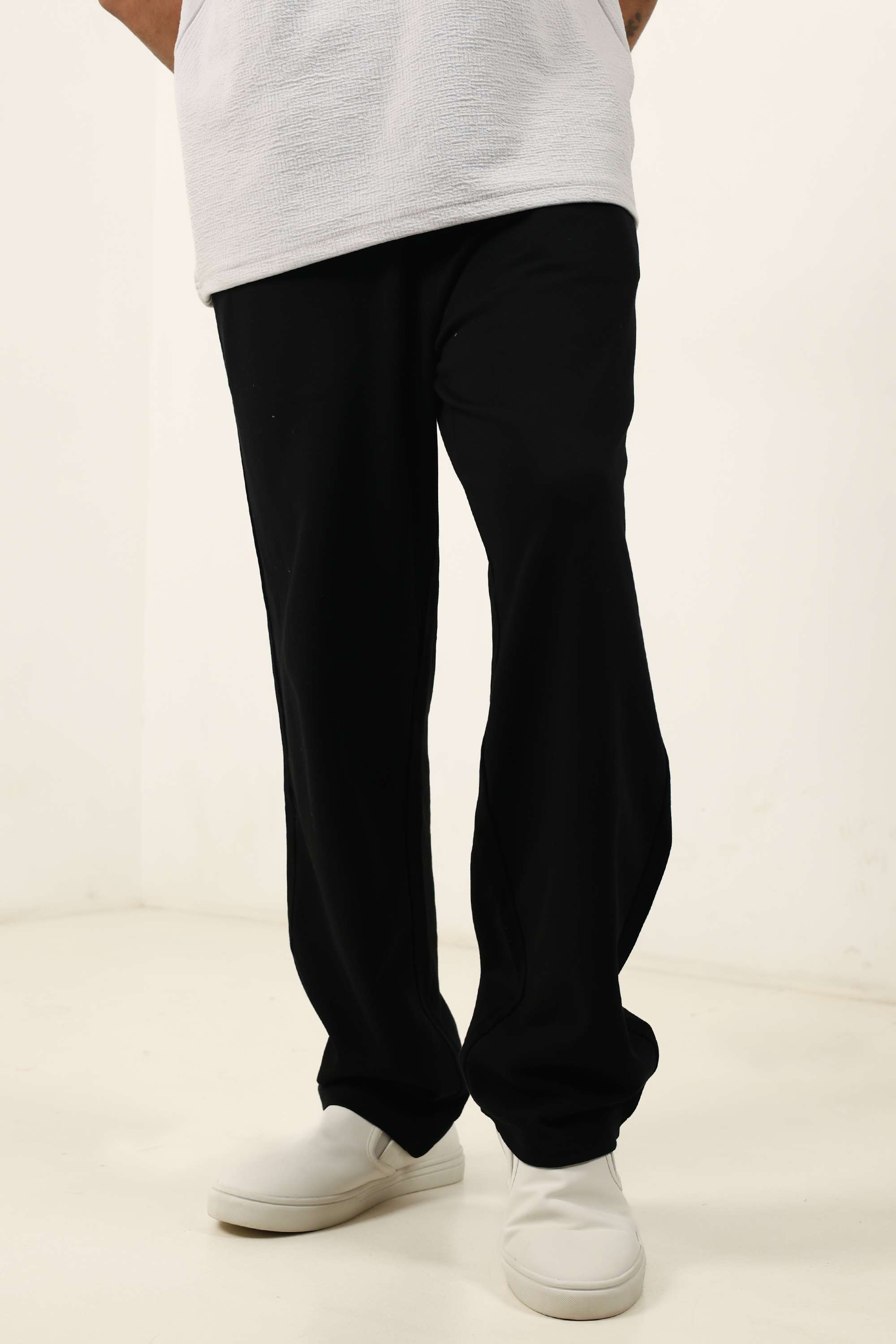 Solid-Cotton-Regular-Fit-Men-s-Joggers