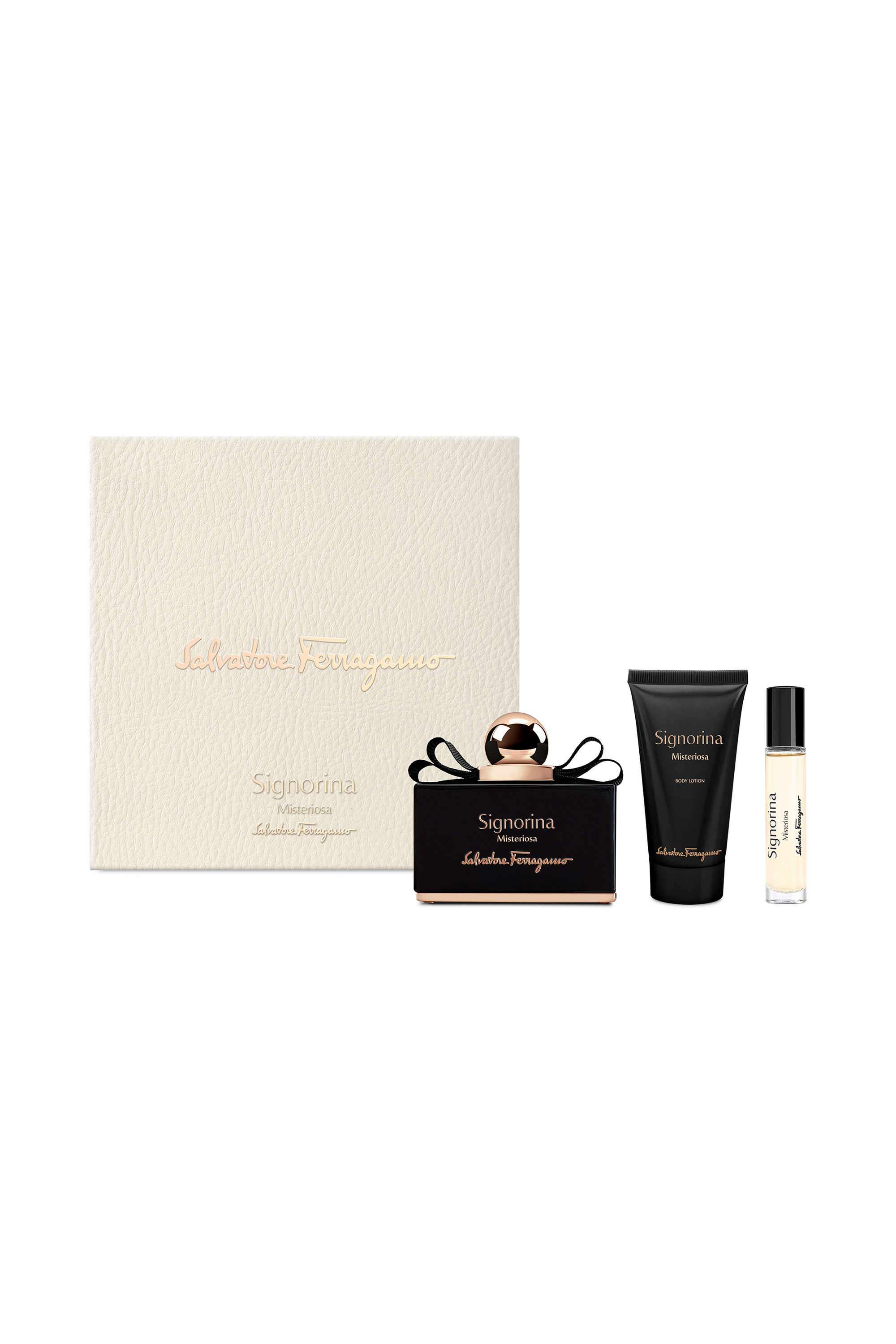 Signorina-Misteriosa-Eau-de-Parfum-Gift-Set-For-Women---(EDP-100-ml+-Travel-Spray-10-ml+-Body-Lotion-50-ml)