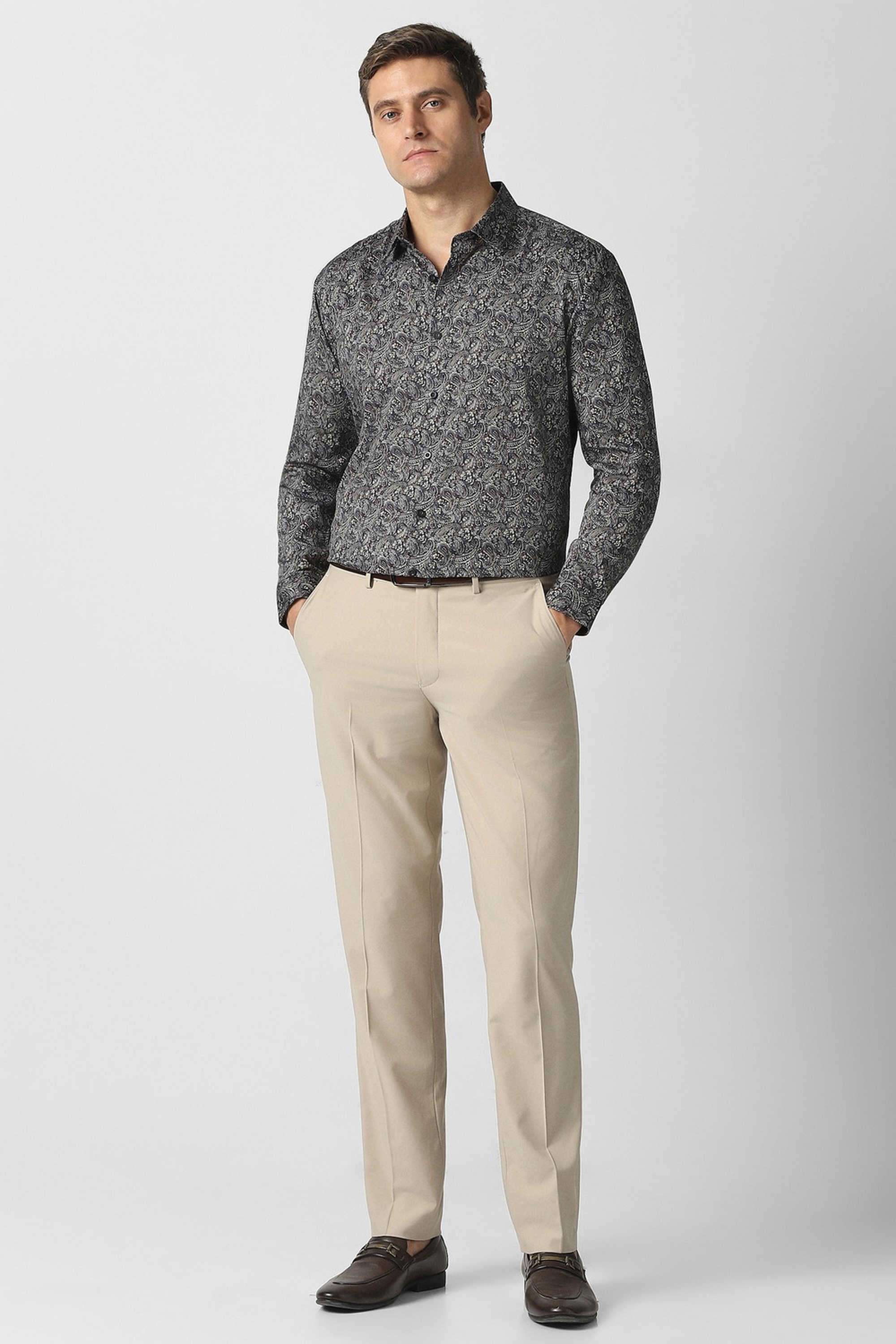 Printed-Cotton-Slim-Fit-Men-s-Casual-Shirt