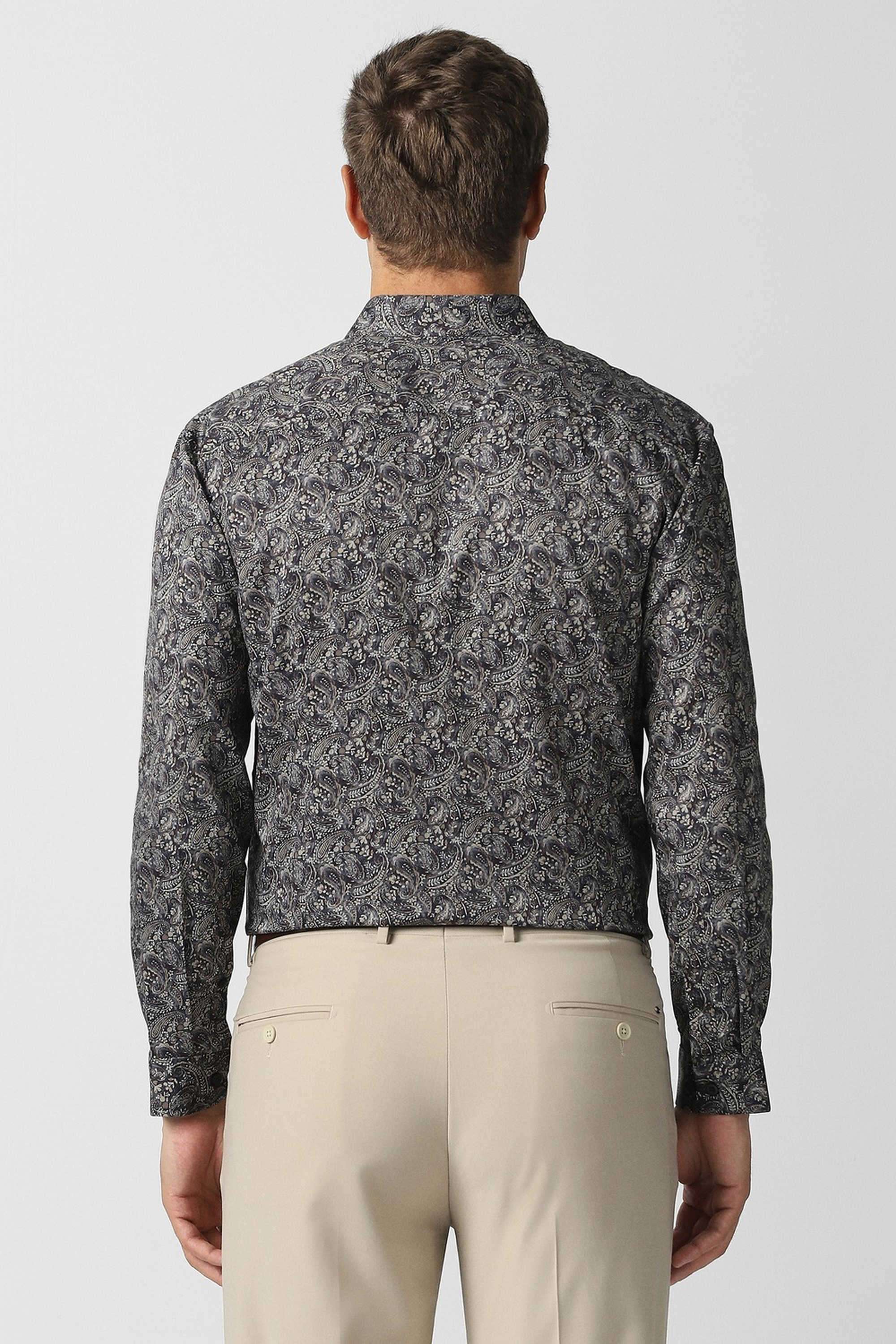 Printed-Cotton-Slim-Fit-Men-s-Casual-Shirt