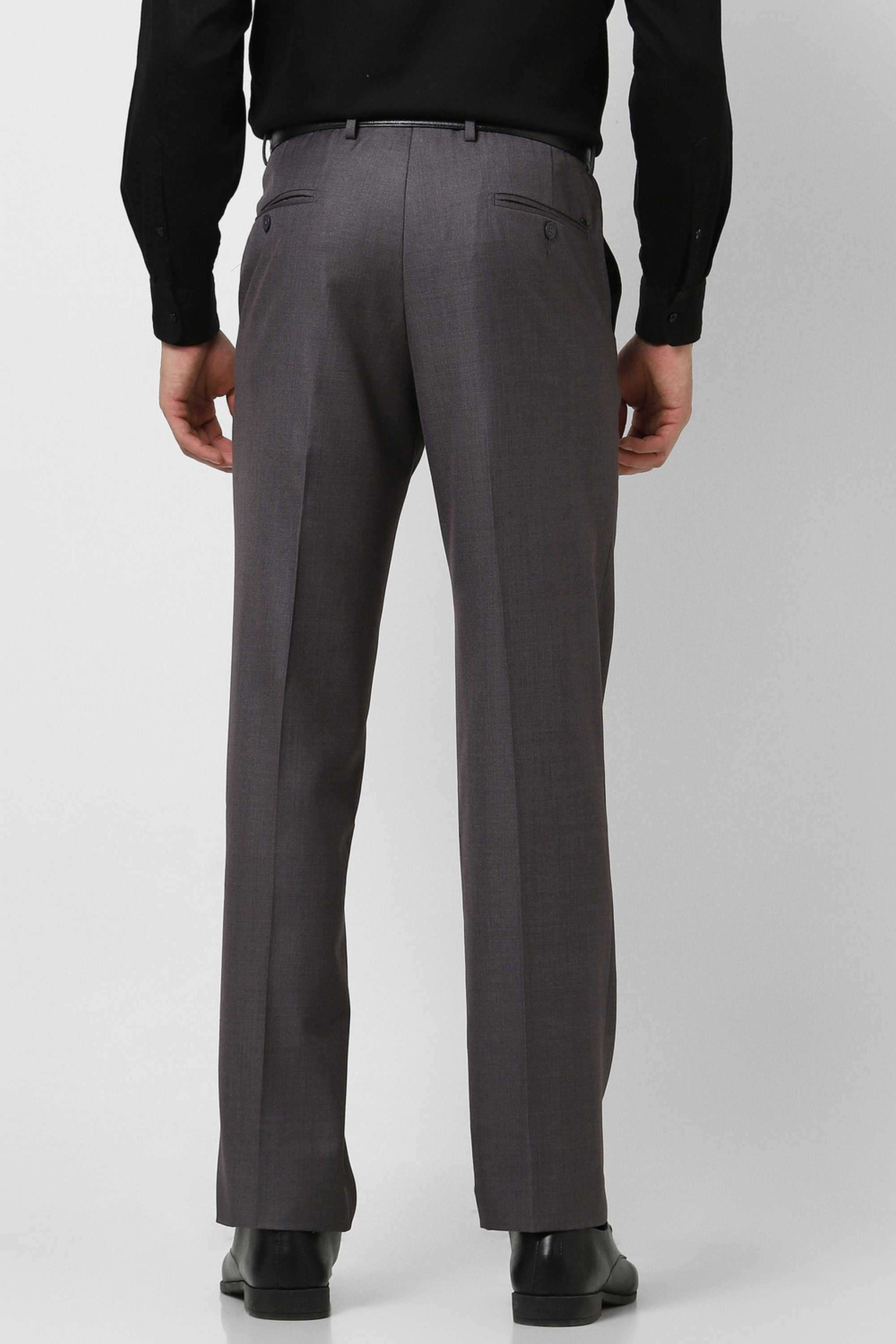 Textured-Blended-Fabric-Regular-Fit-Men-s-Formal-Trousers