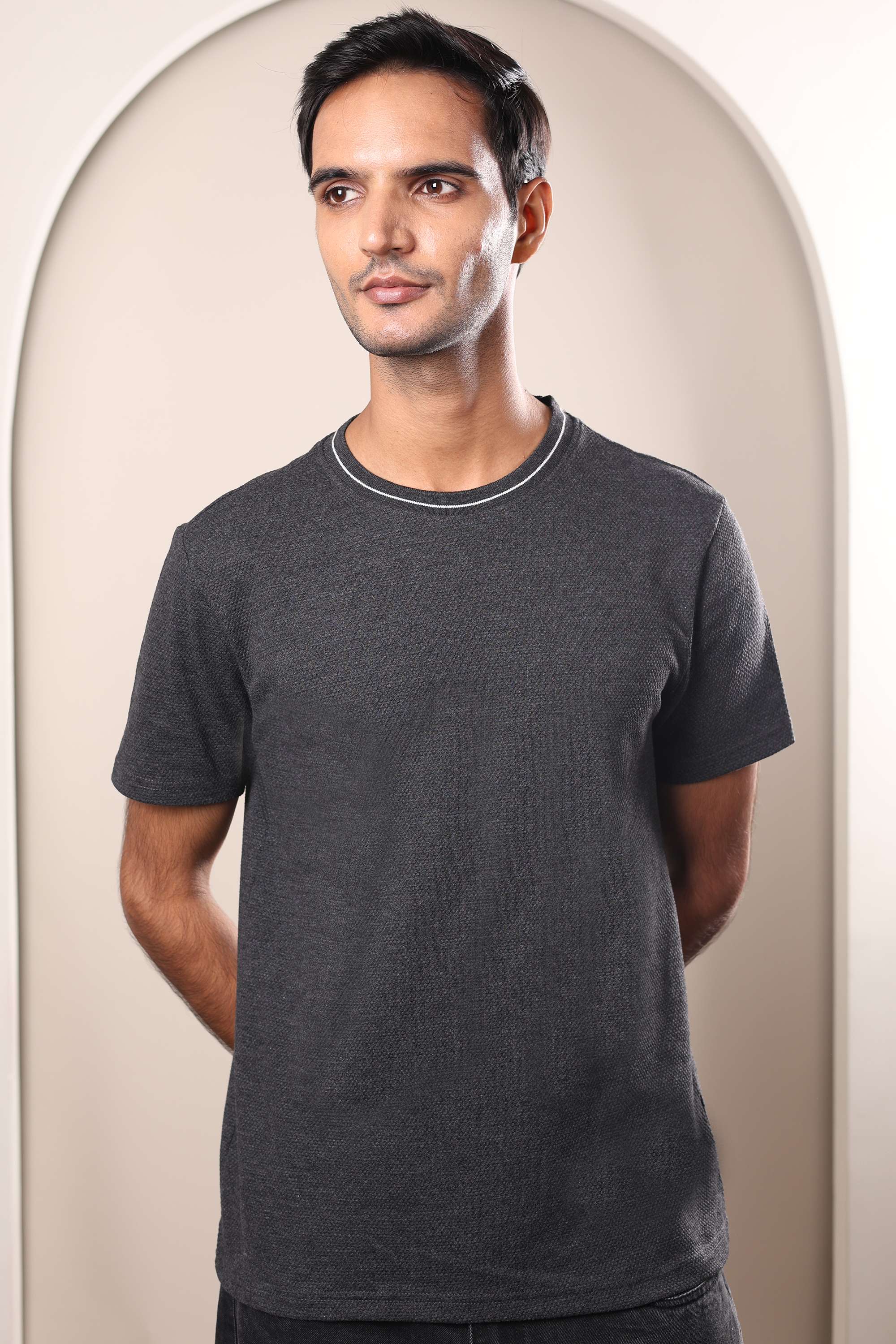 Solid-Cotton-Round-Neck-Men-s-T-Shirt