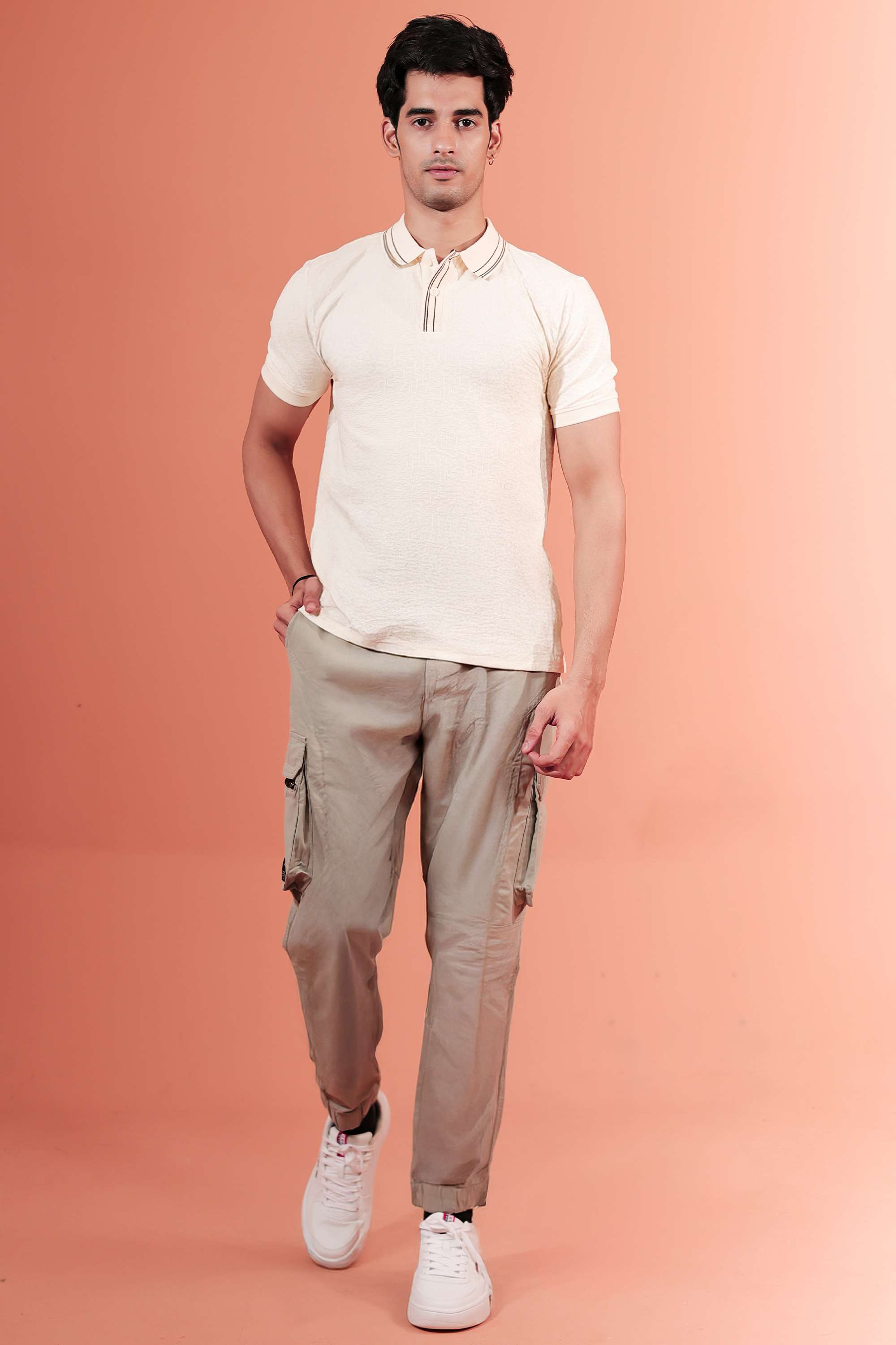 Blended-Fabric-Regular-Fit-Men-T-Shirt