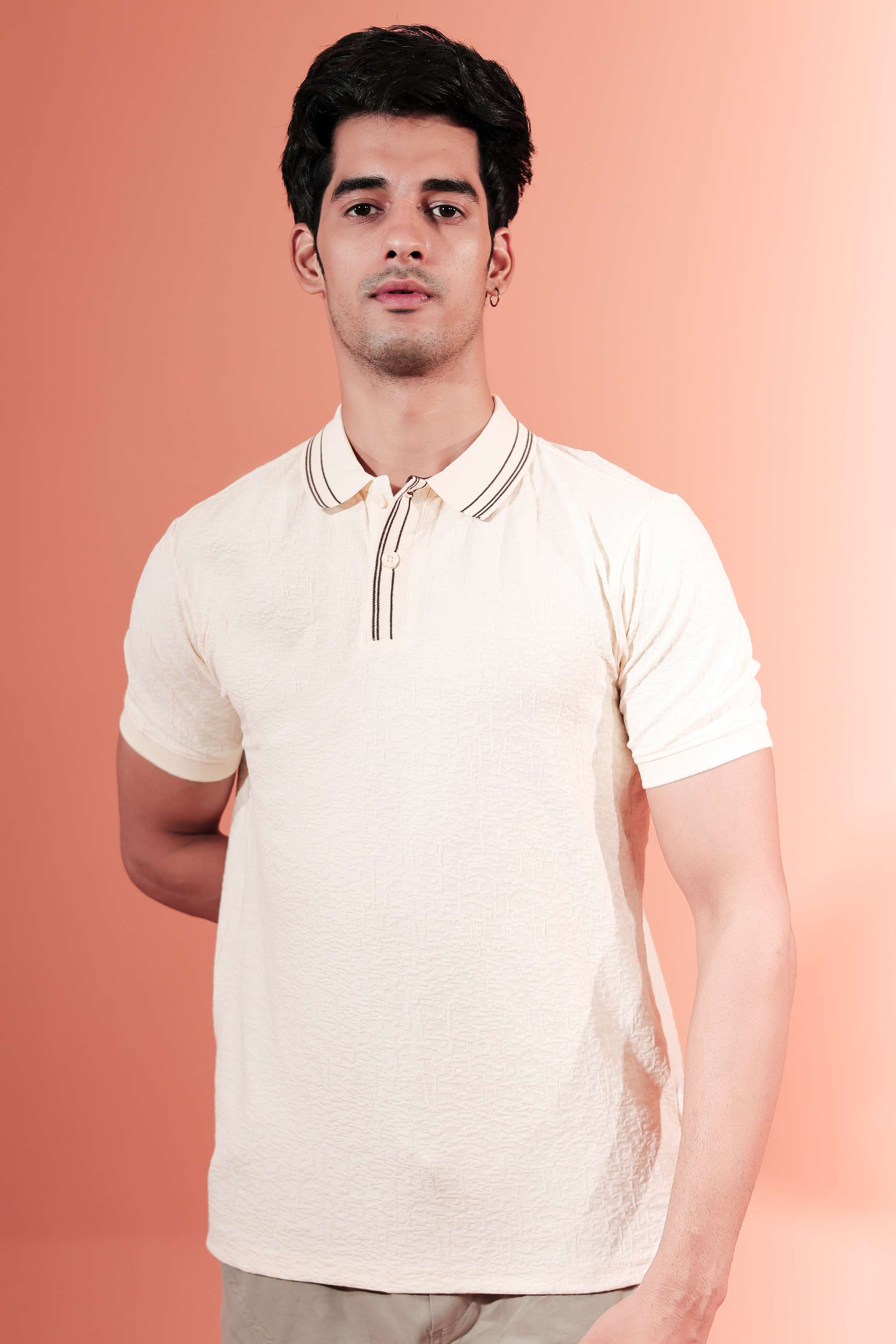 Blended-Fabric-Regular-Fit-Men-T-Shirt