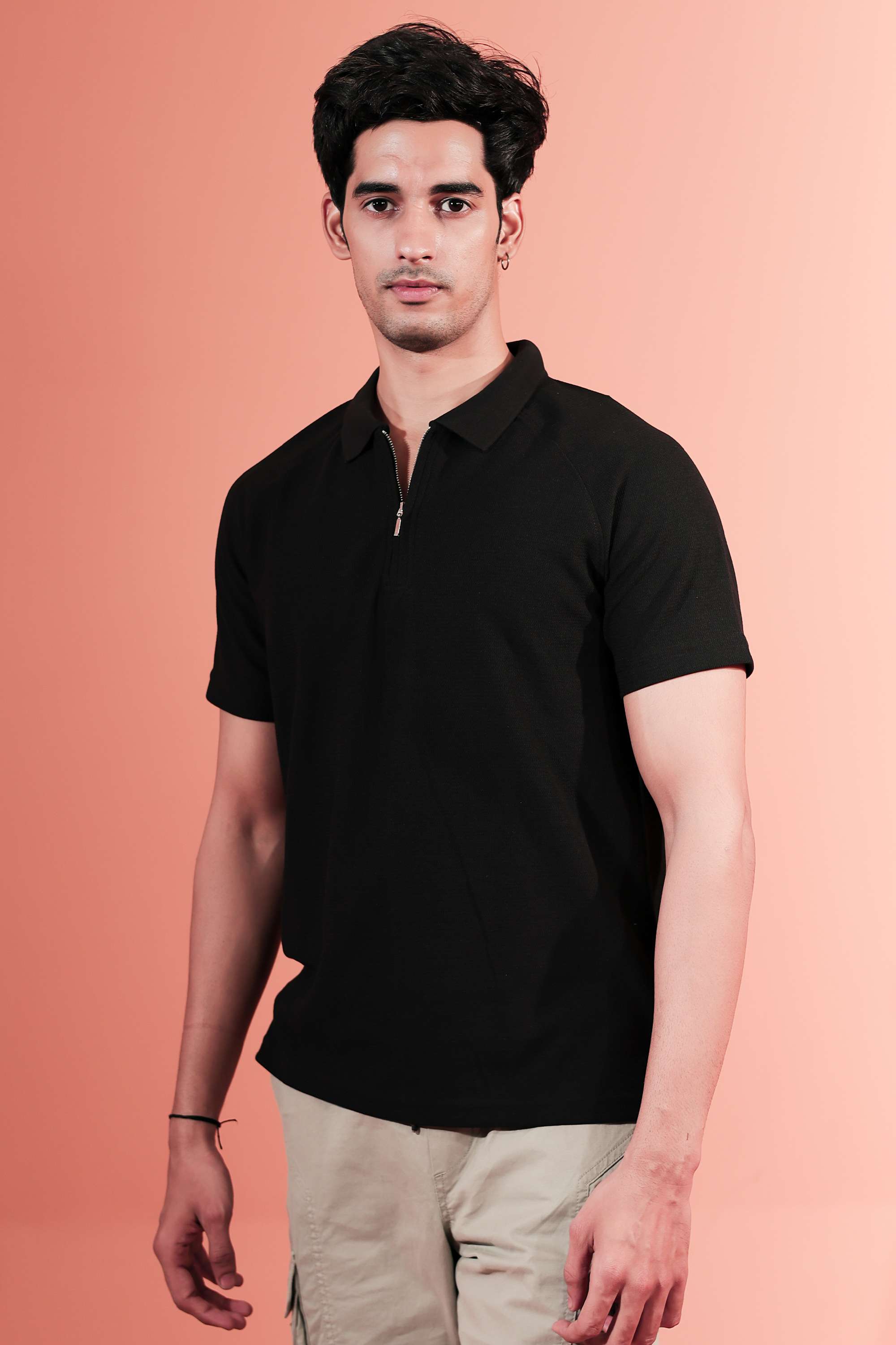 Blended-Fabric-Regular-Fit-Men-T-Shirt
