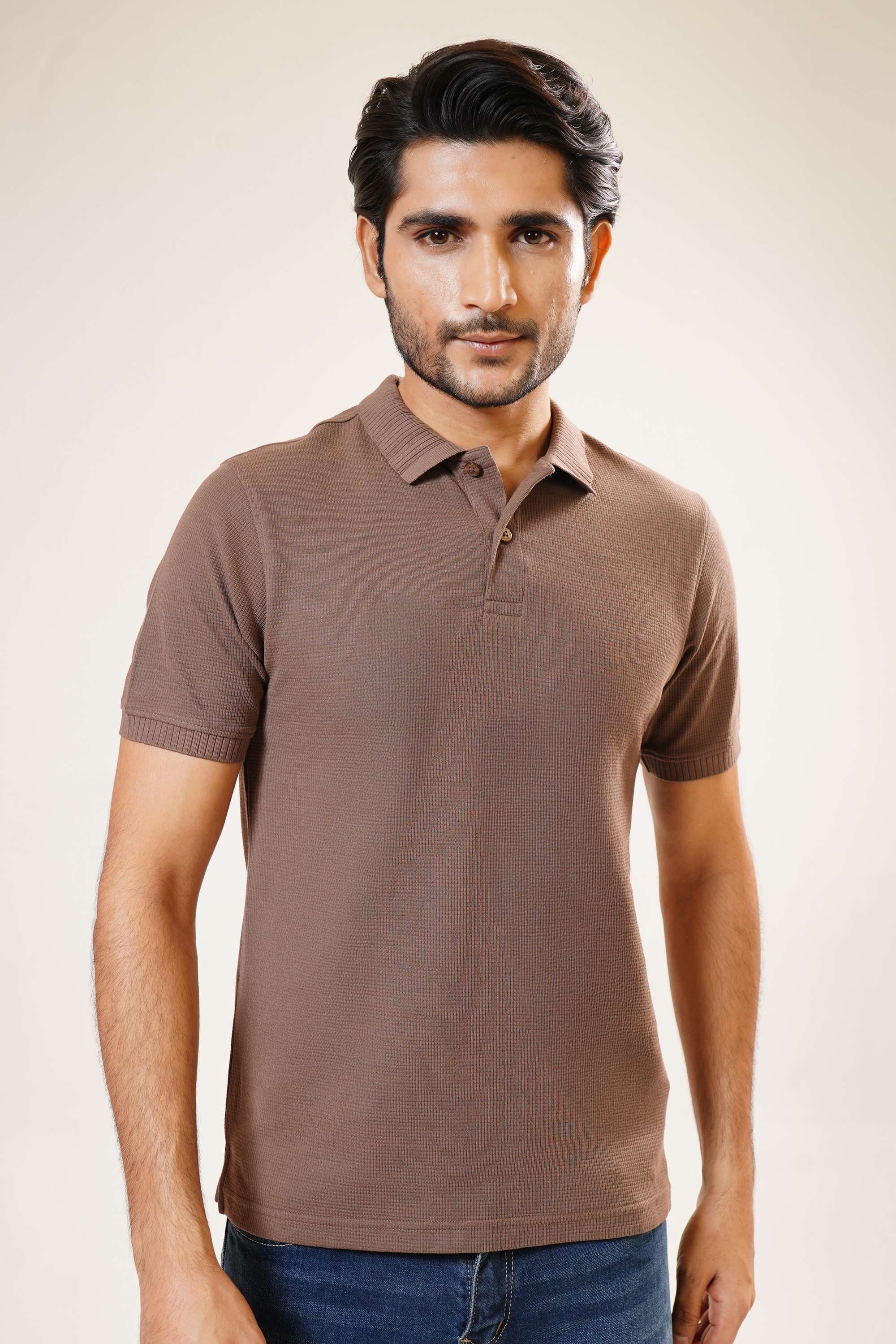 Solid-Blended-Fabric-Men-Casual-Wear-T-Shirt