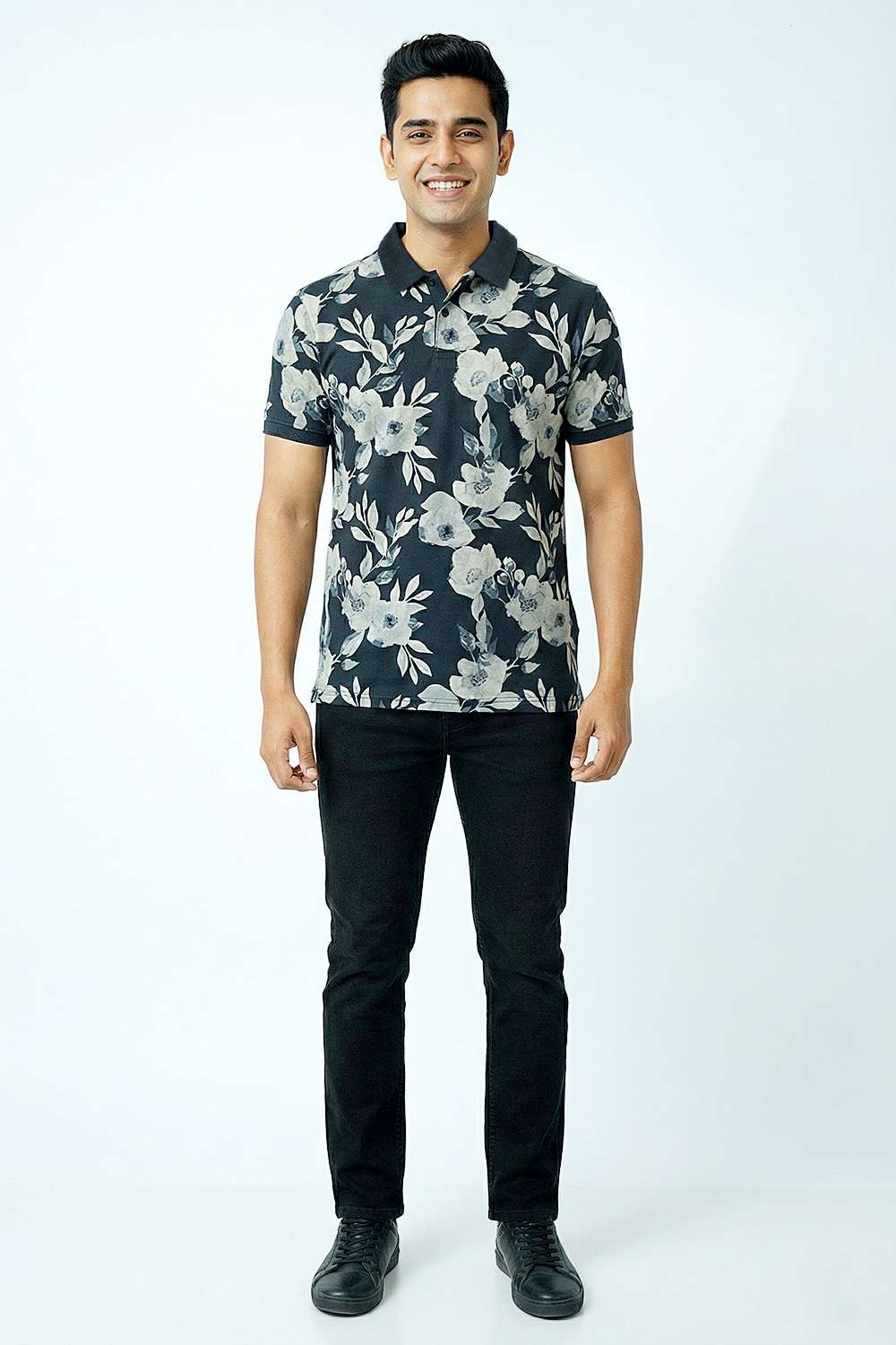 Floral-Cotton-Regular-Fit-Men-s-T-Shirt