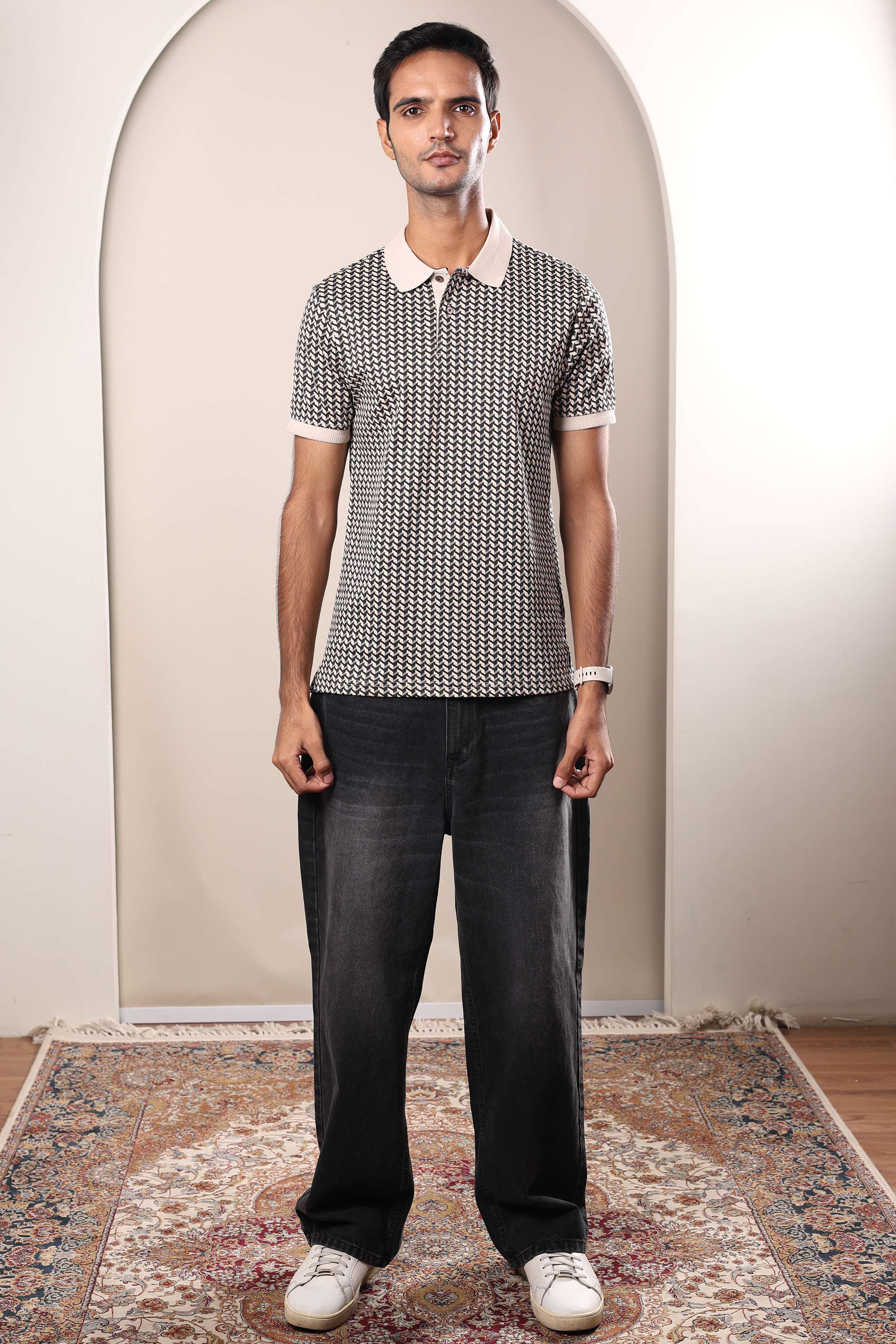 Printed-Cotton-Polo-Men-s-T-Shirt