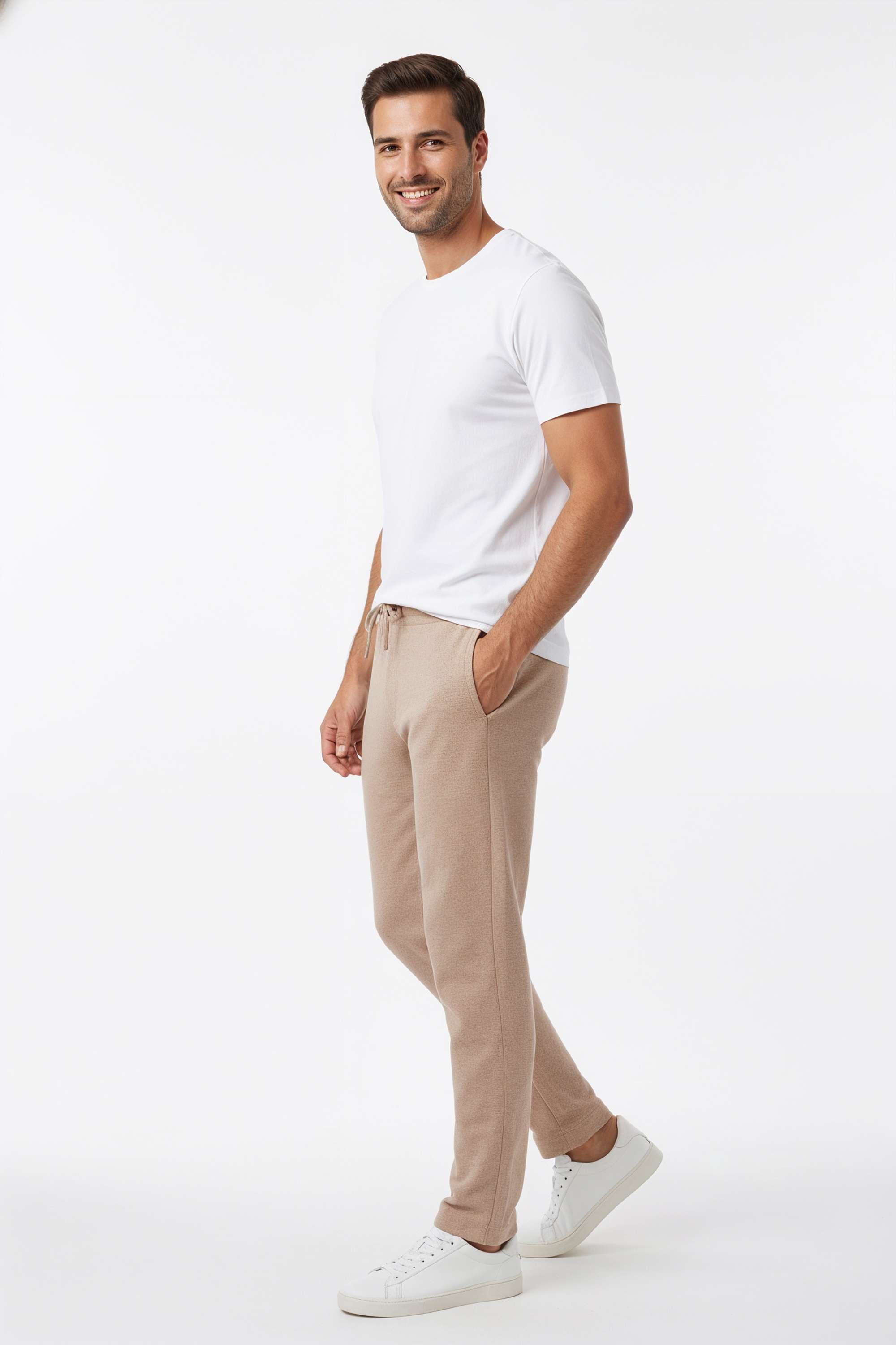 Textured-Cotton-Blend-Regular-Fit-Men-Trousers