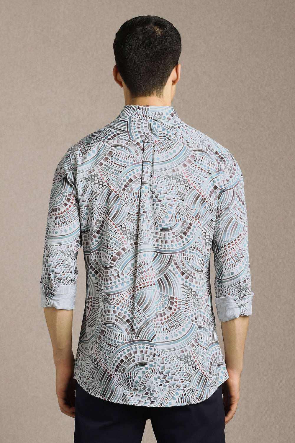 Printed-Cotton-Slim-Fit-Men-s-Casual-Wear-Shirt