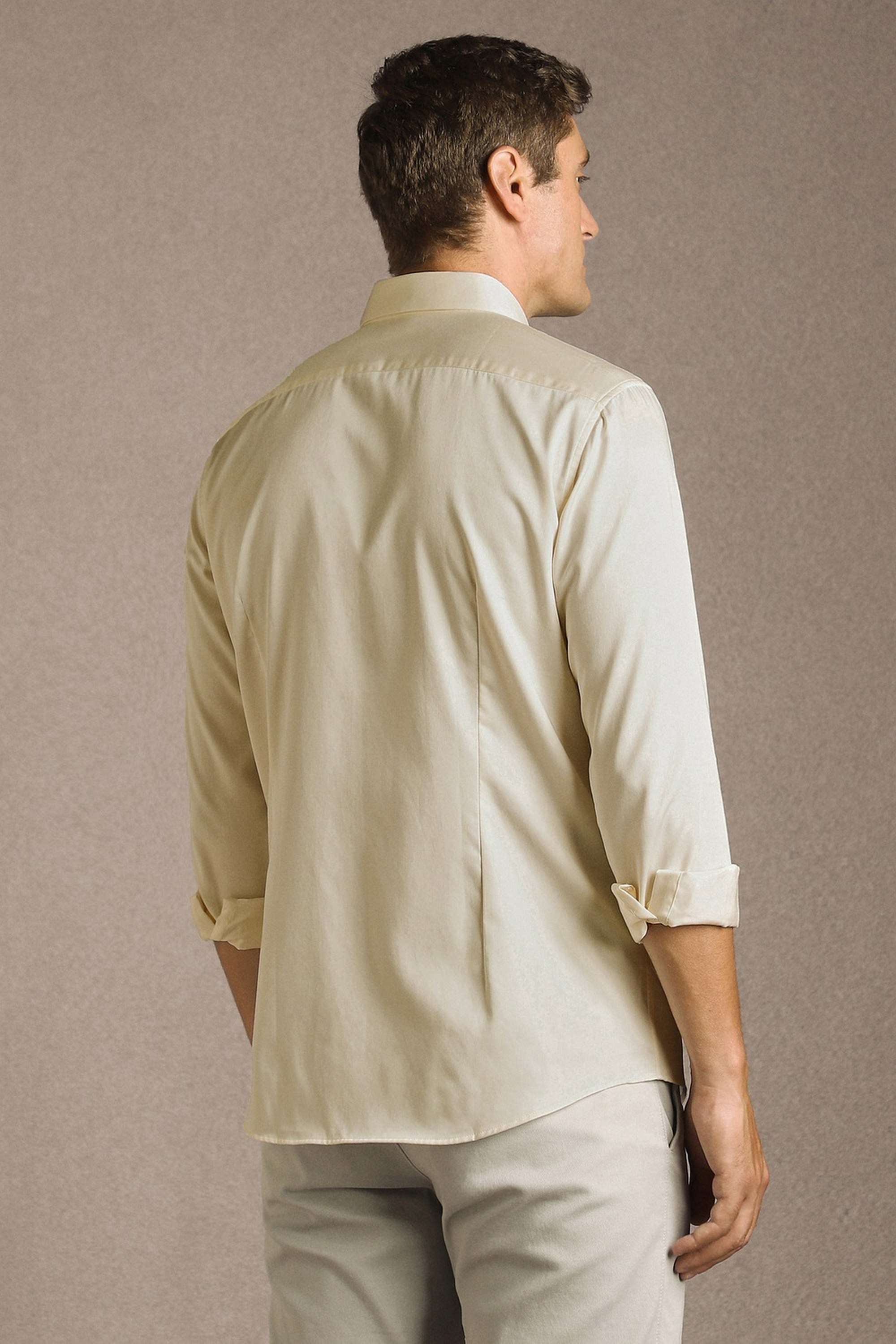 Solid-Cotton-Slim-Fit-Men-s-Casual-Shirt