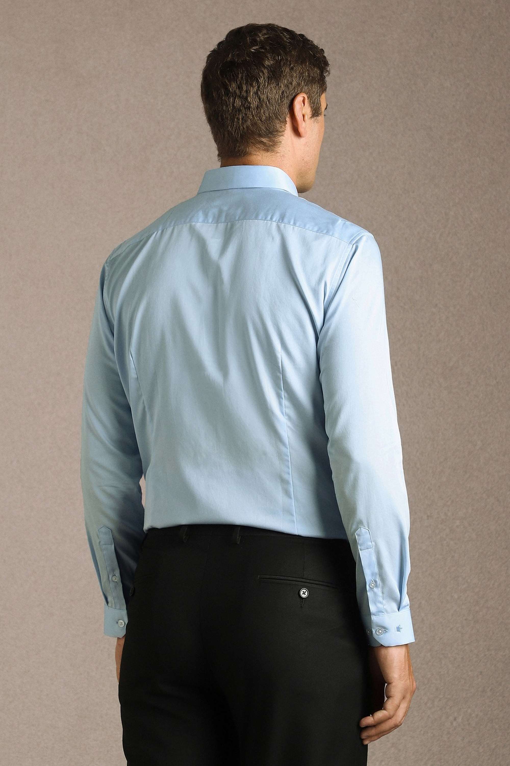 Solid-Cotton-Slim-Fit-Men-s-Formal-Shirt