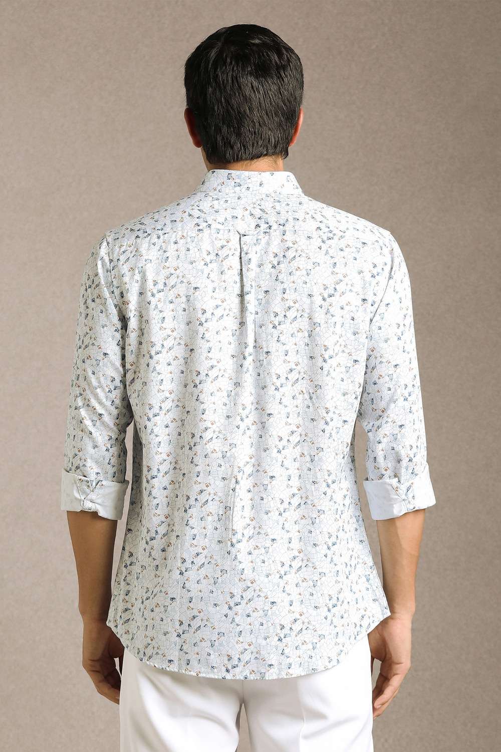 Printed-Cotton-Blend-Slim-Fit-Men-s-Casual-Shirt