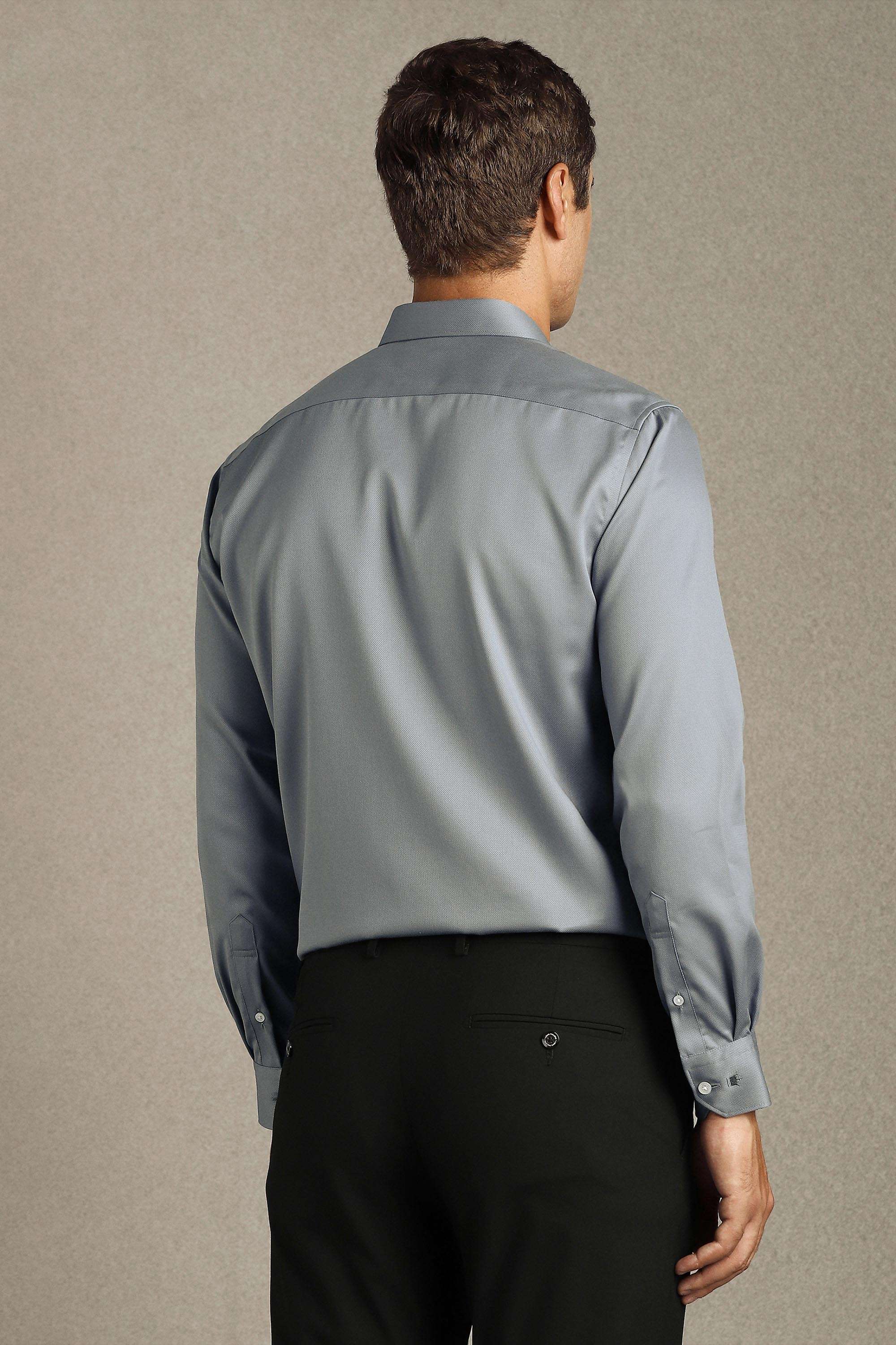 Solid-Collared-Cotton-Men-Formal-Wear-Shirt