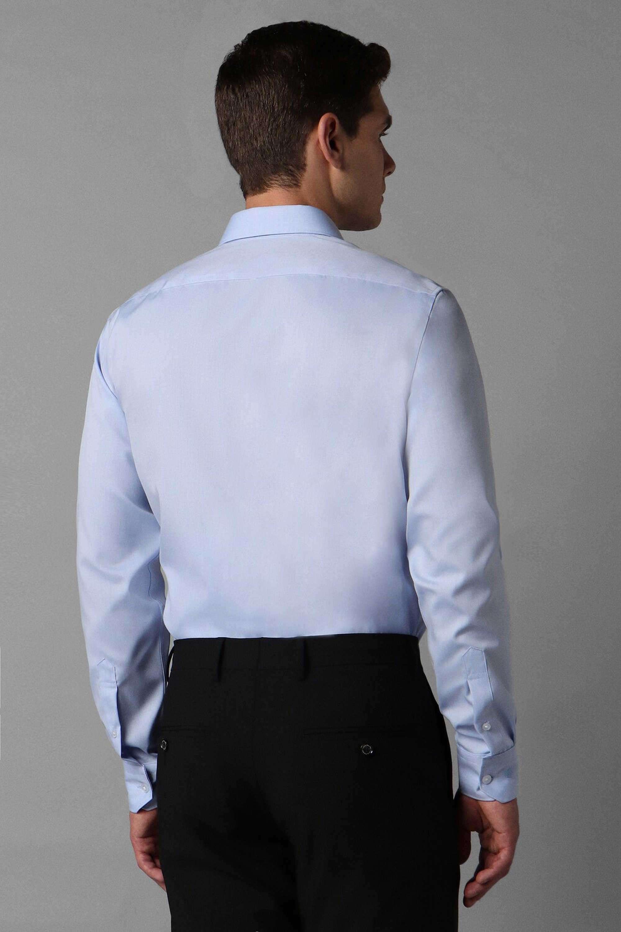 Solid-Cotton-Regular-Fit-Men-Formal-Wear-Shirt