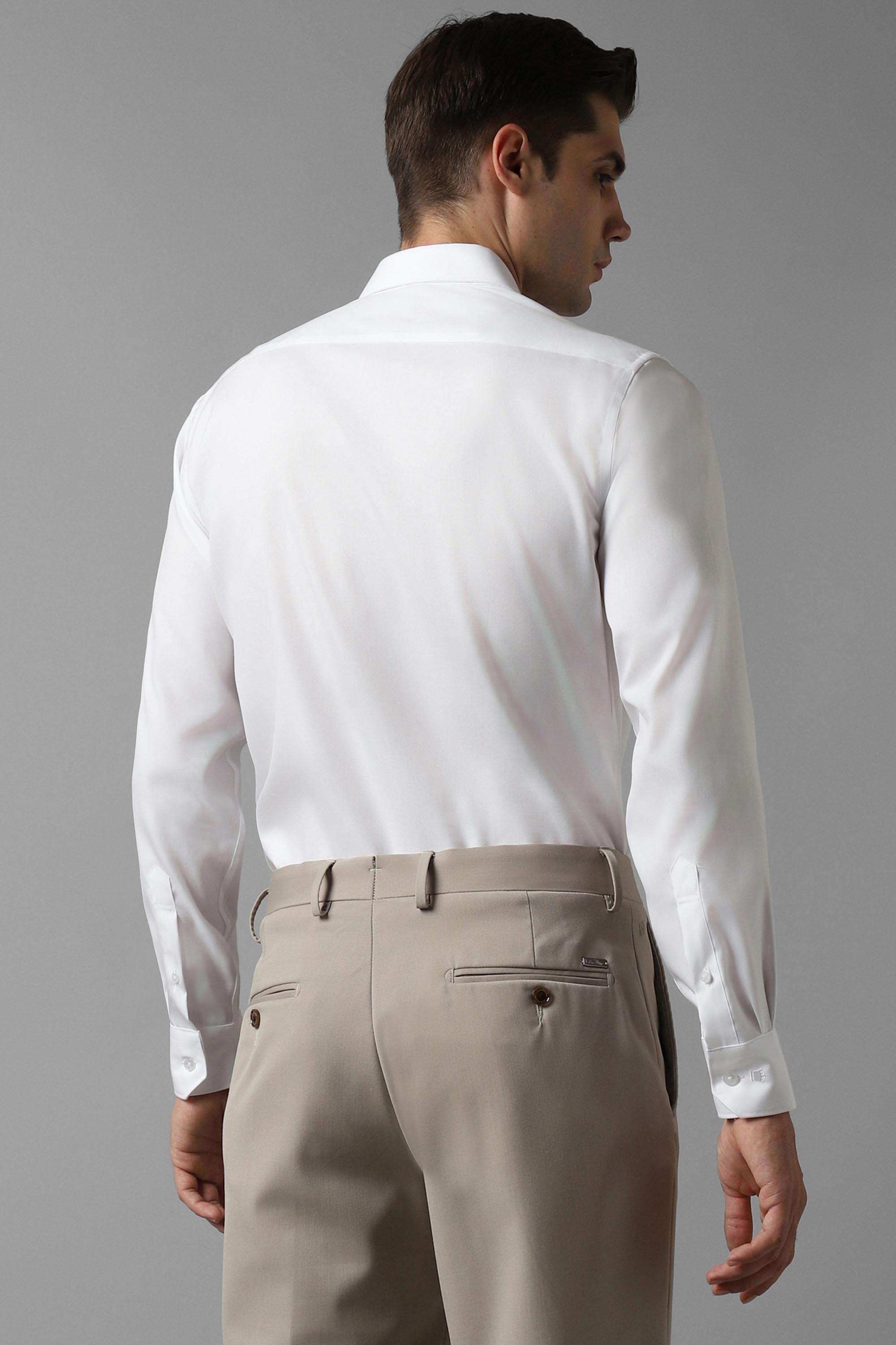 Solid-Cotton-Men-Formal-Wear-Shirt