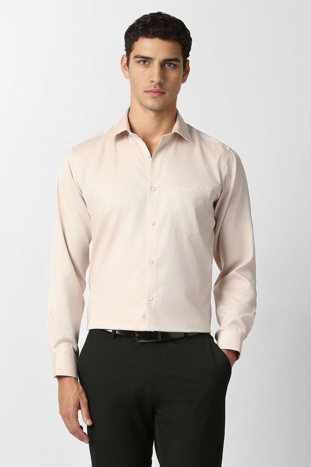 Textured-Cotton-Regular-Fit-Men-s-Shirt