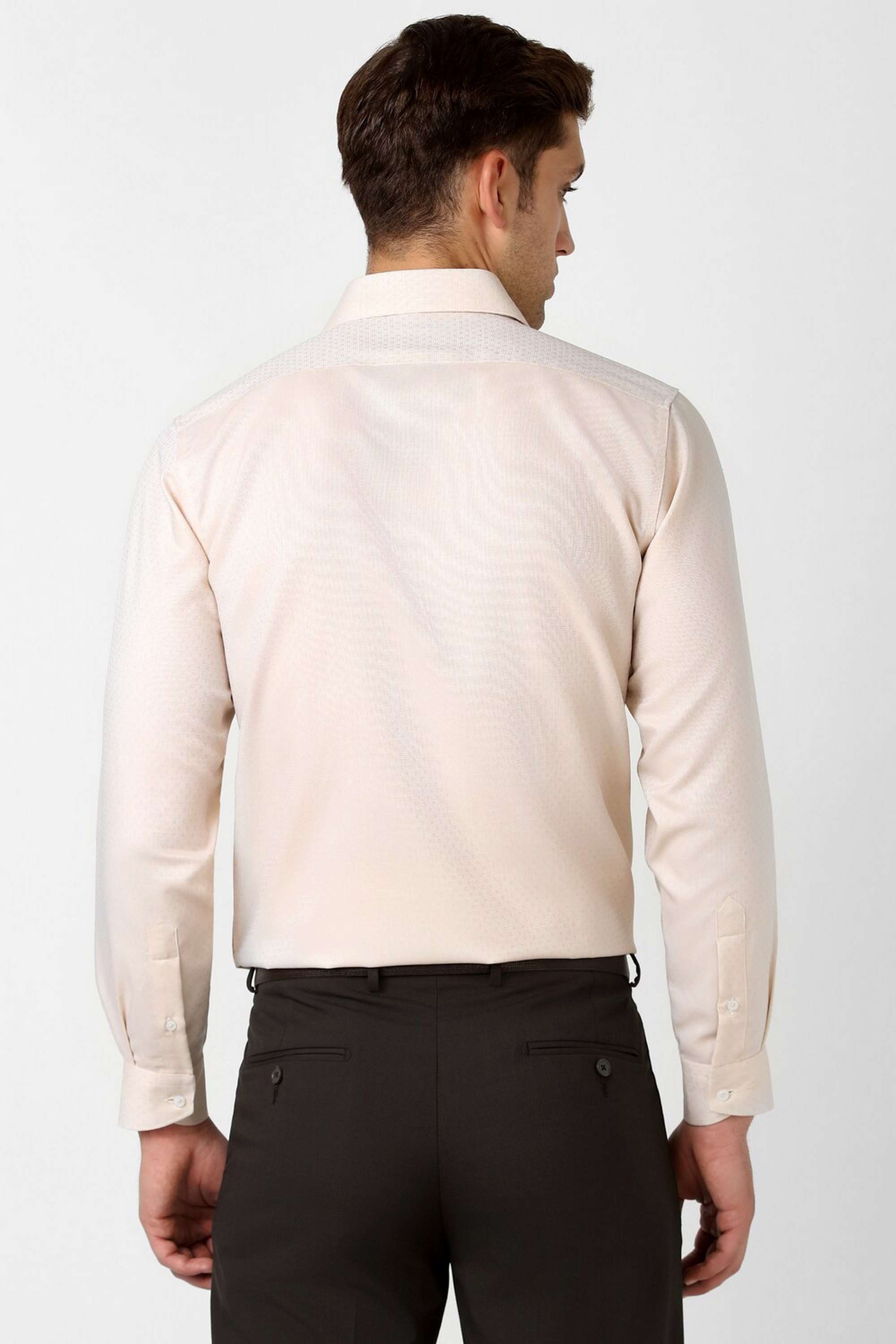 Textured-Collared-Cotton-Men-Formal-Wear-Shirt