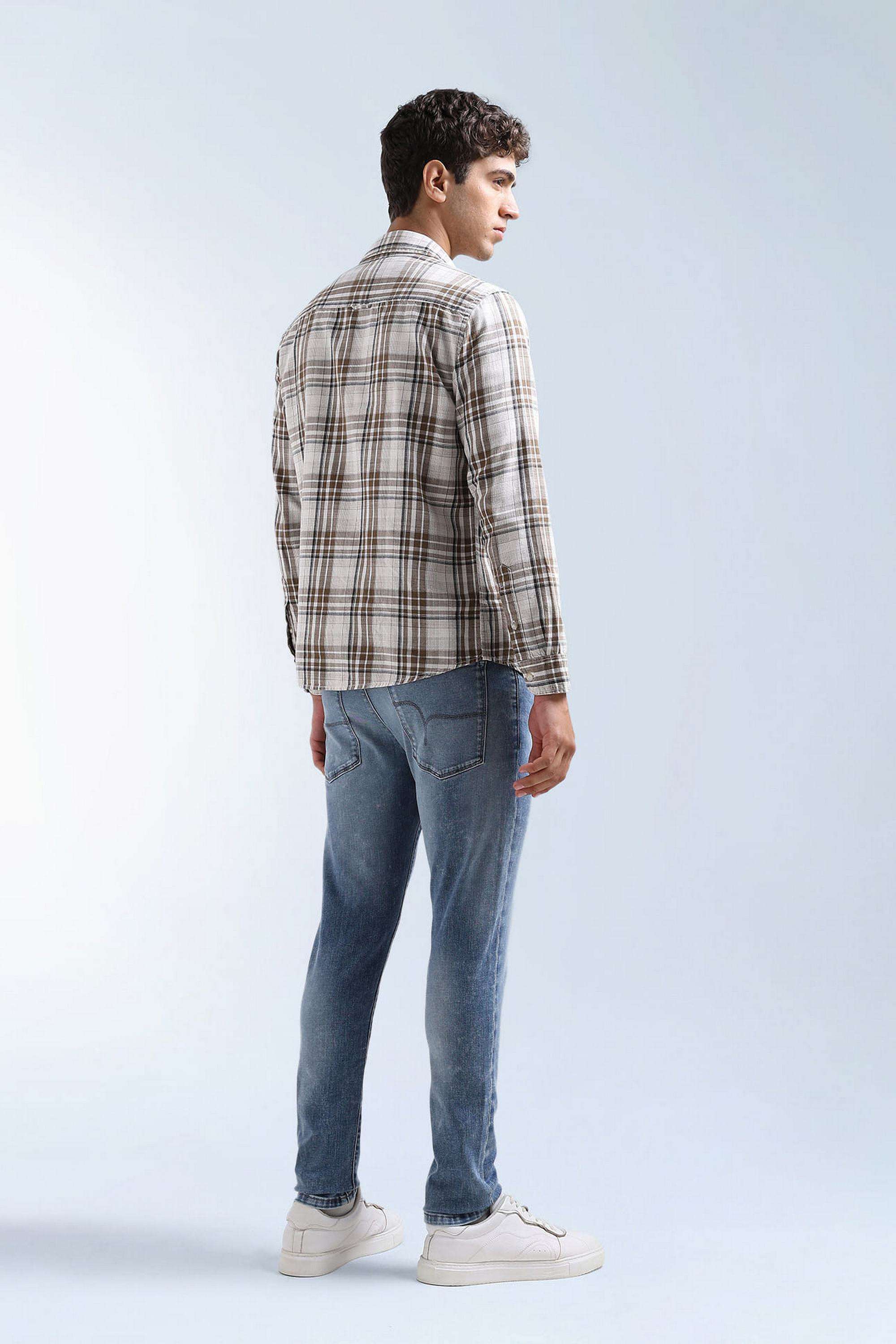 Solid-Cotton-Stretch-Super-Skinny-Fit-Men-s-Jeans