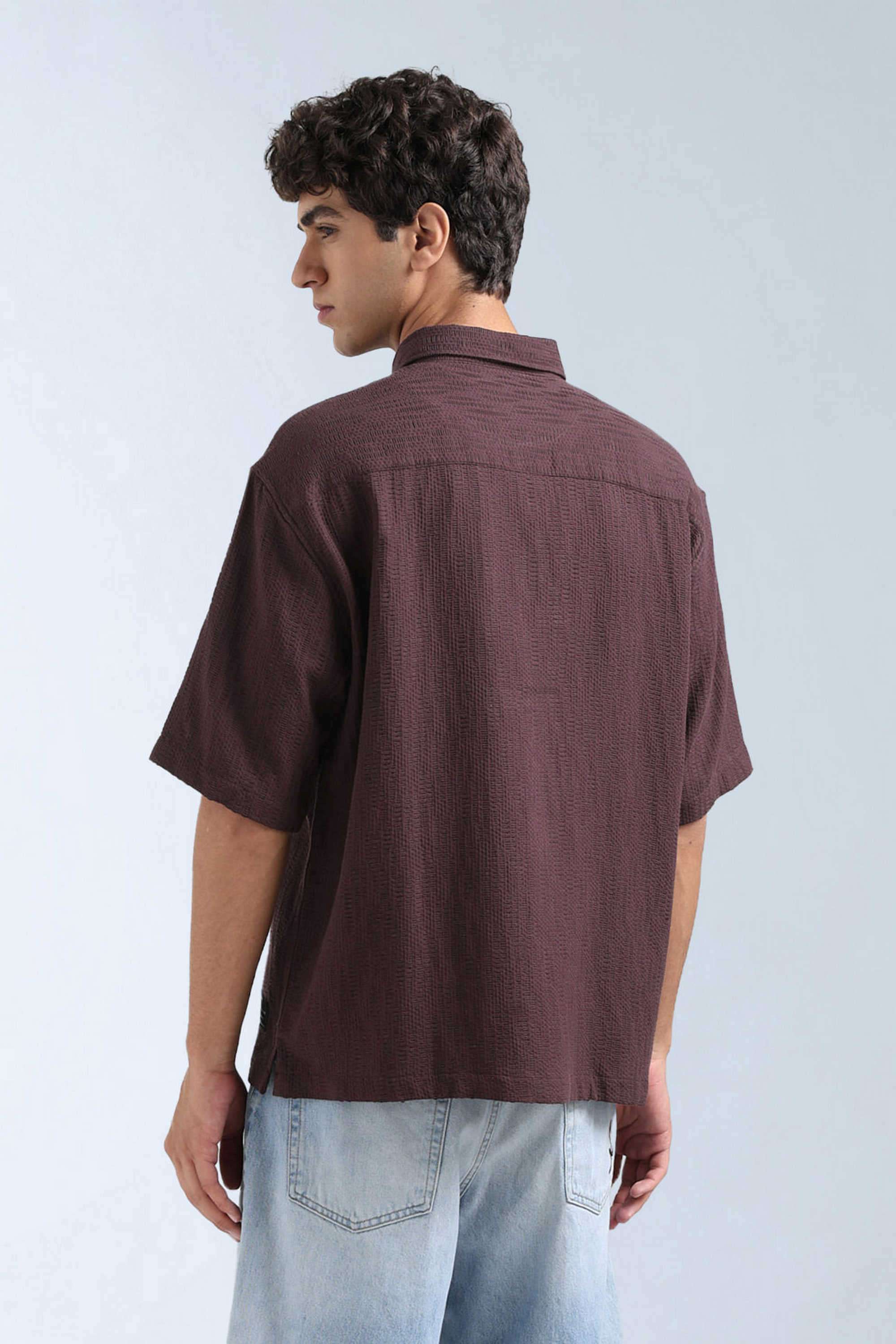 Solid-Cotton-Regular-Fit-Men-s-Casual-Shirt